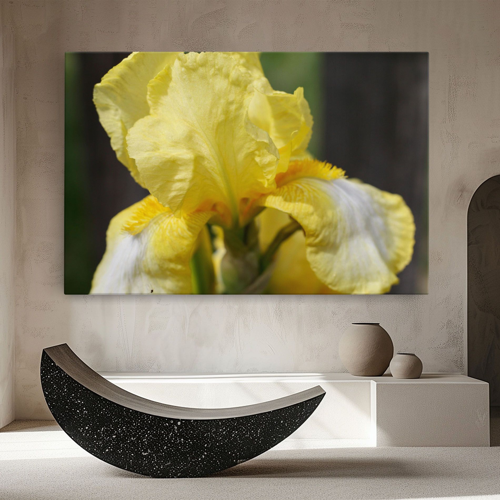 Garden Yellow Iris mockup 8