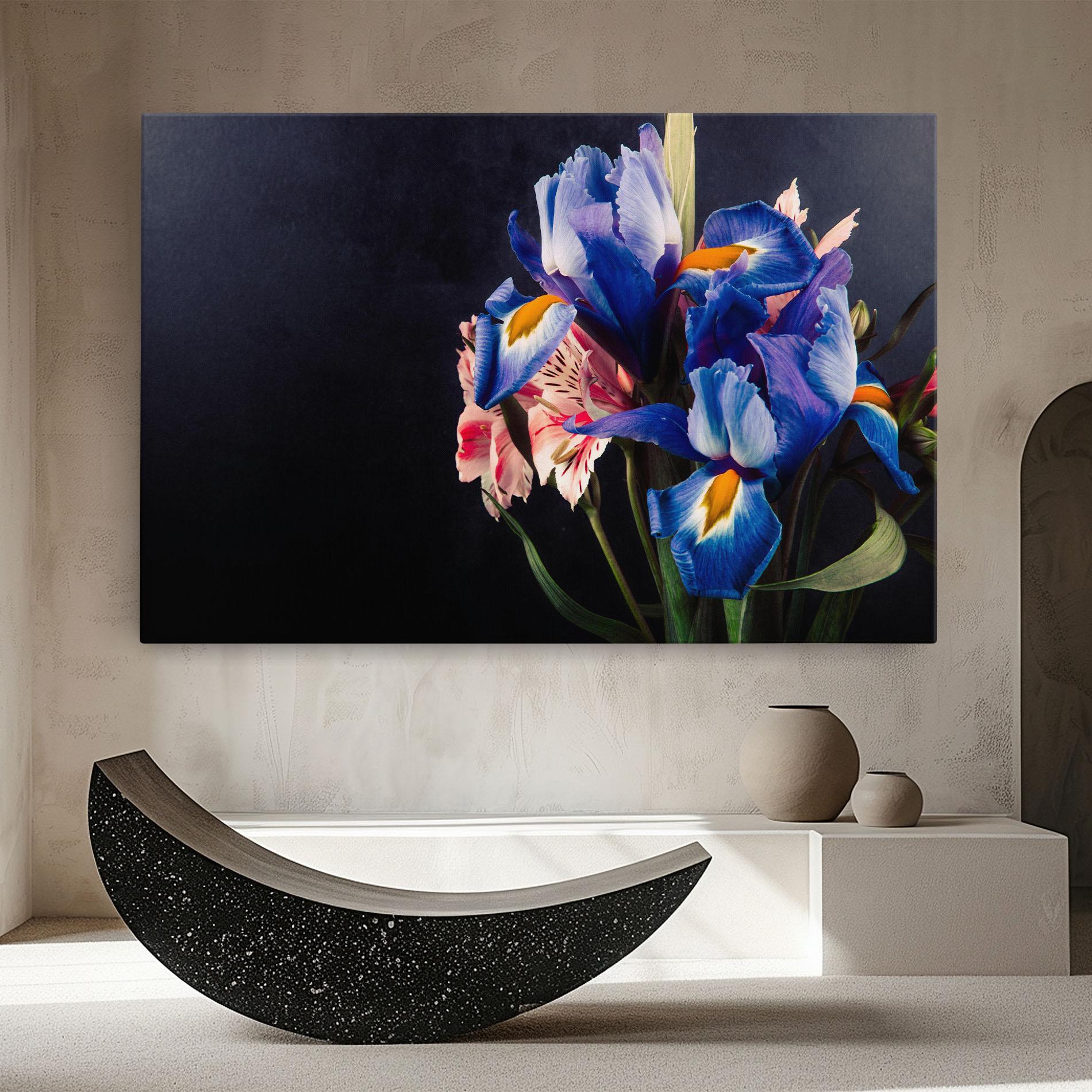 Tablou Canvas Iris Bouquet mockup 8