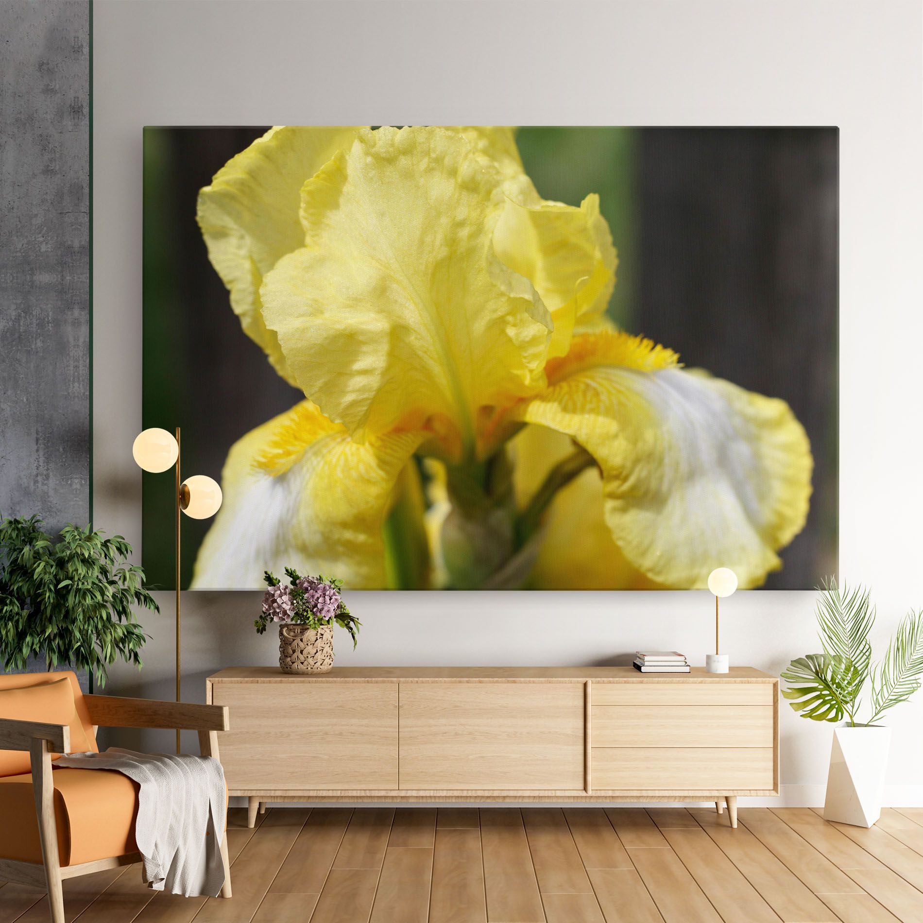 Garden Yellow Iris mockup 9