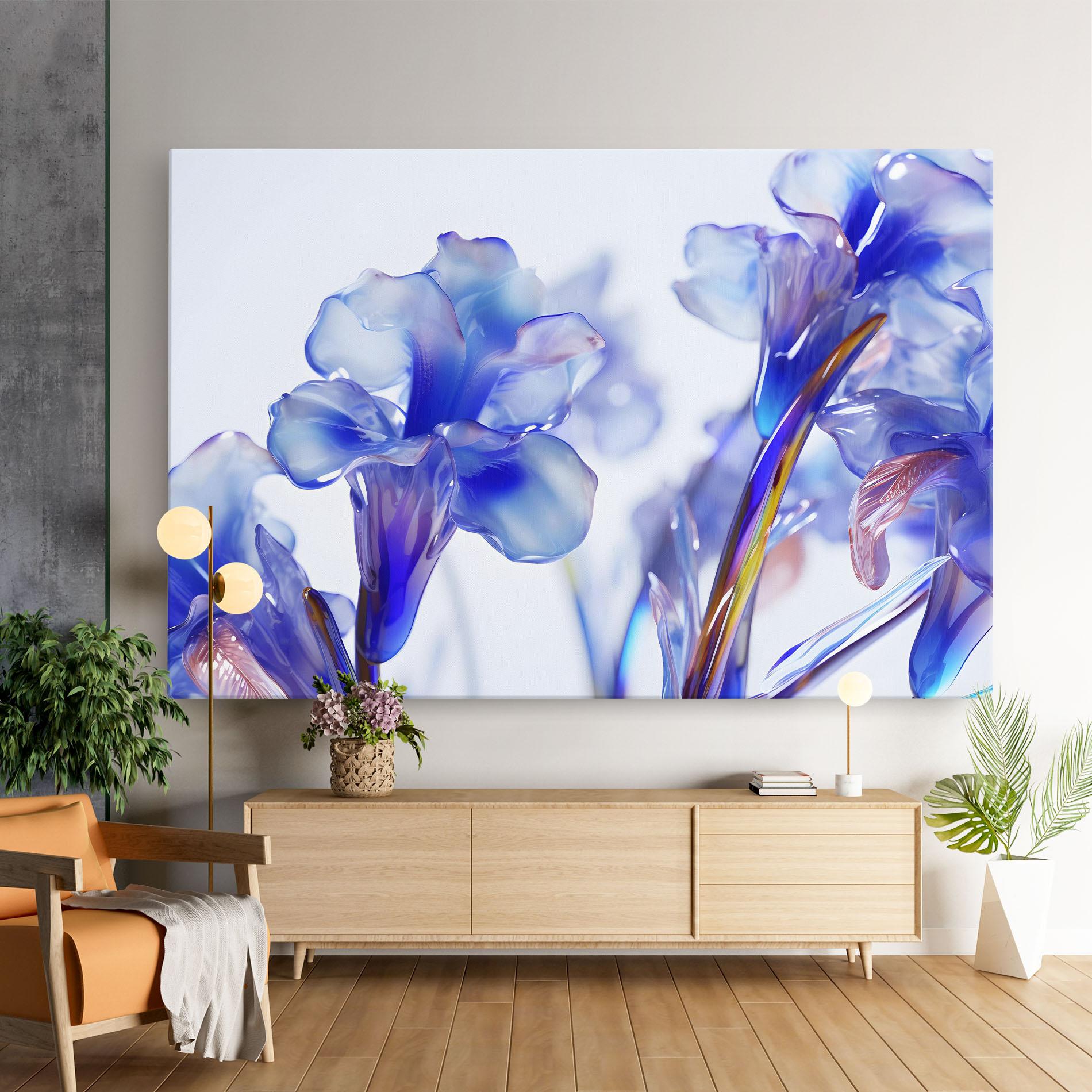 Tablou Canvas Iris Glass mockup 9