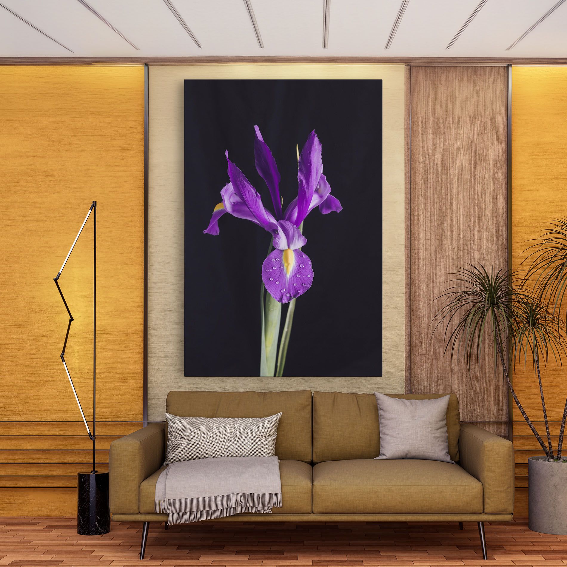 Fresh Purple Iris mockup 9