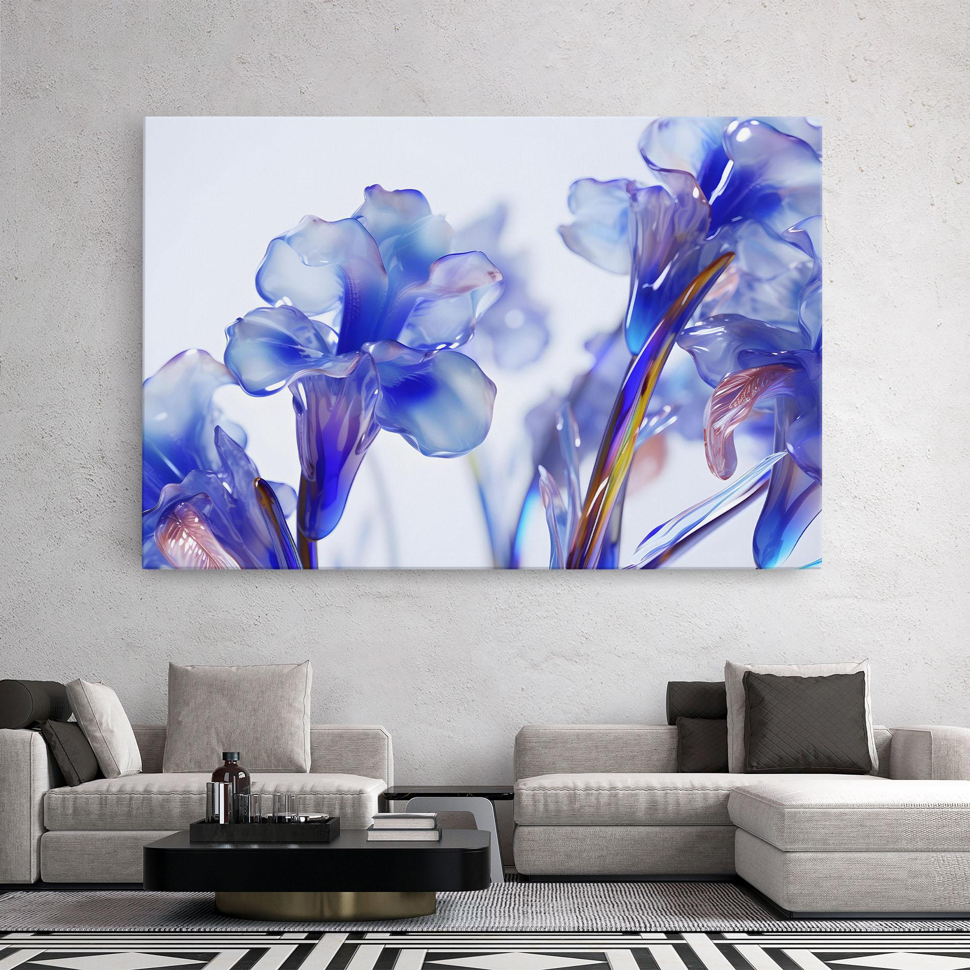 Tablou Canvas Iris Glass mockup 2