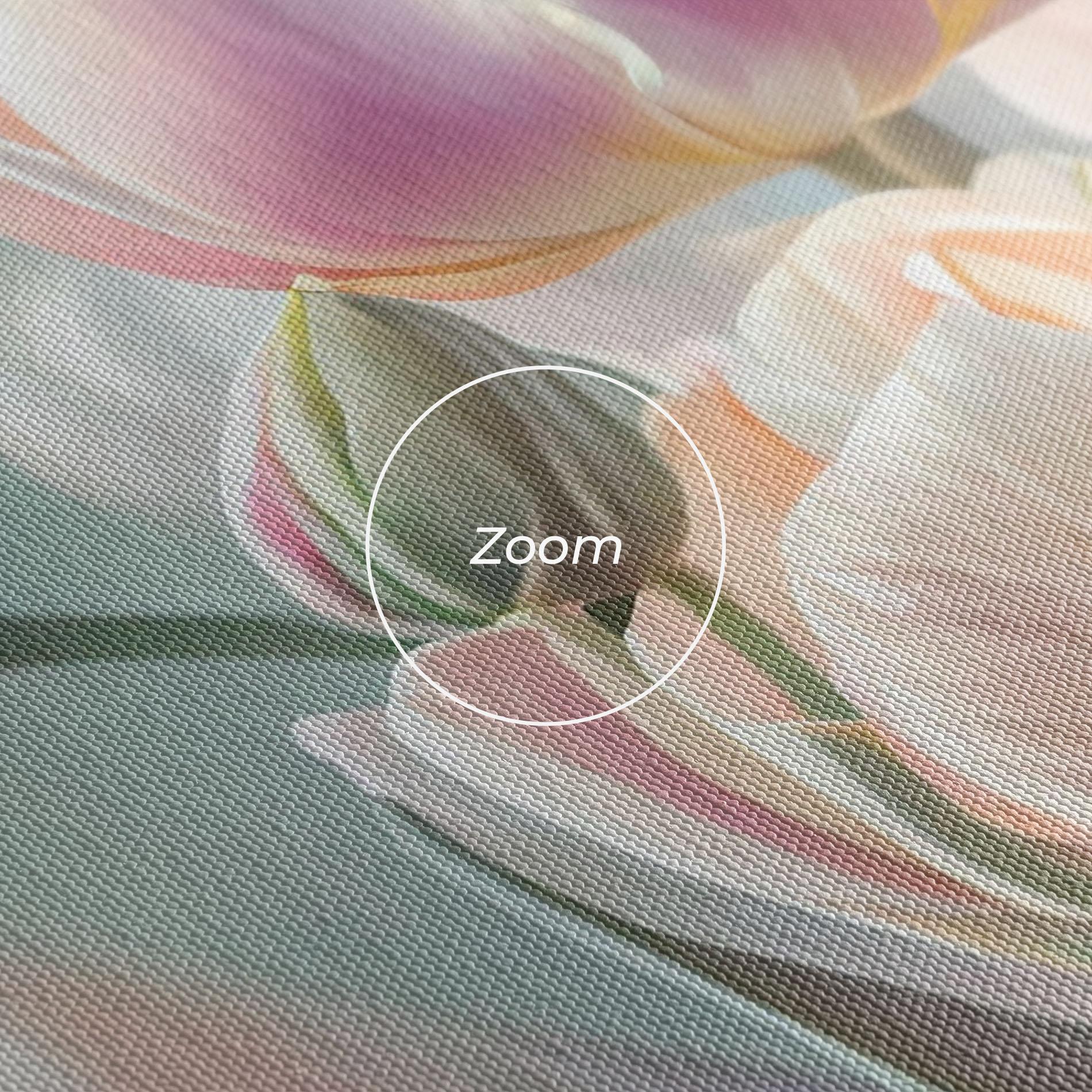 Tablou Canvas Dreamy White Tulips mockup 3