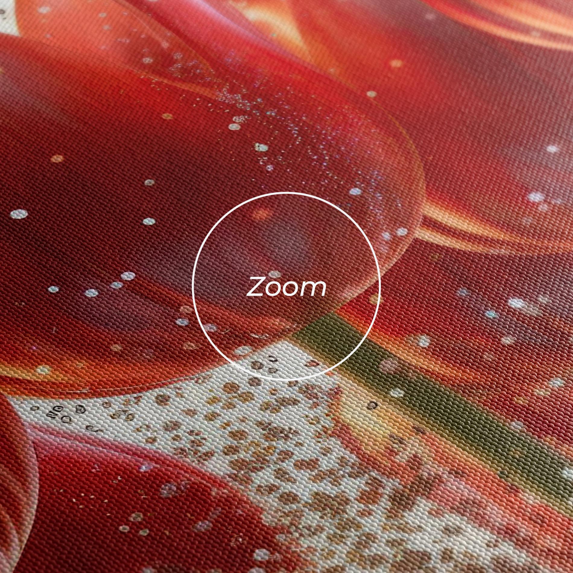 Tablou Canvas Glitter Red Tulips mockup 3