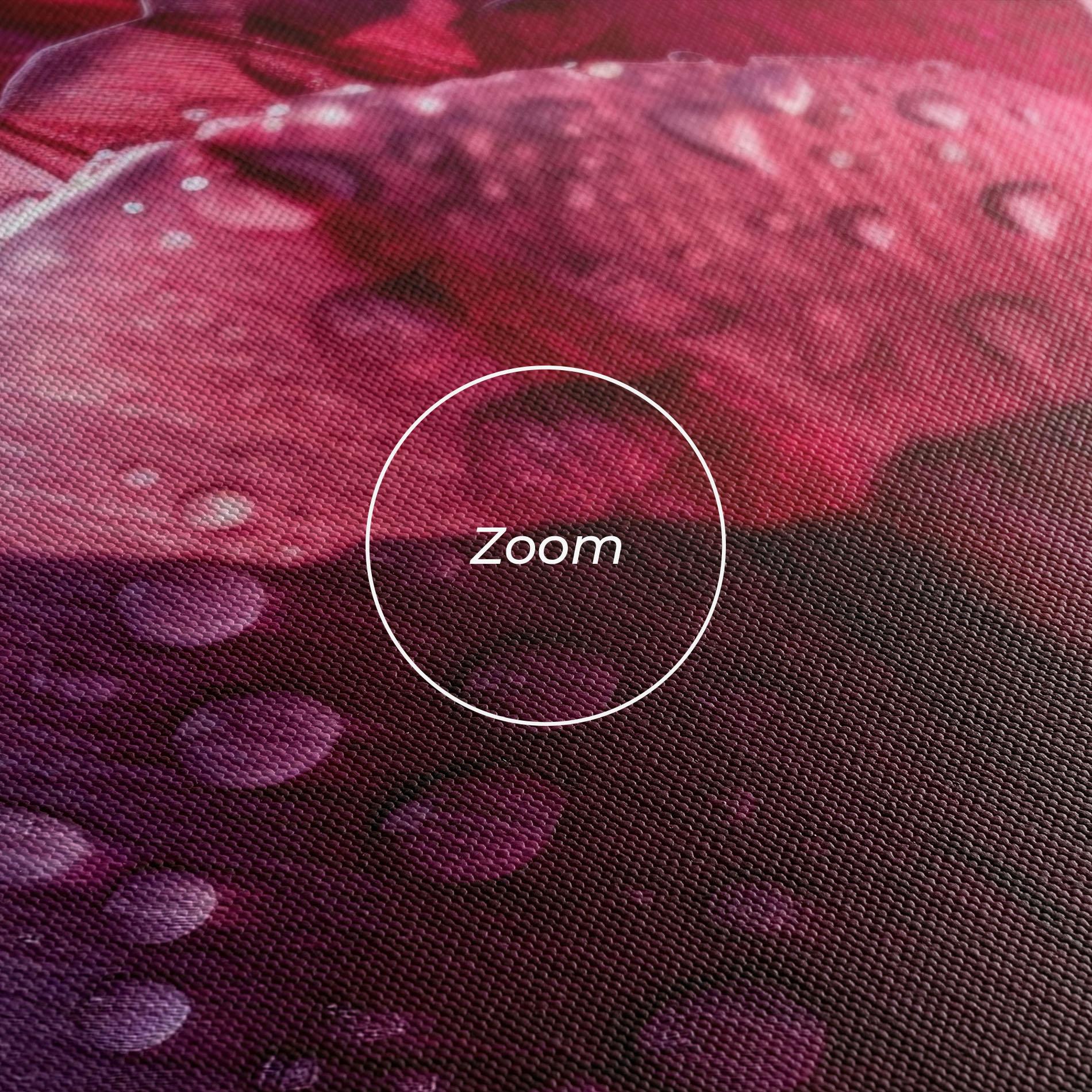 Tablou Canvas Pink Tulip After Rain mockup 3