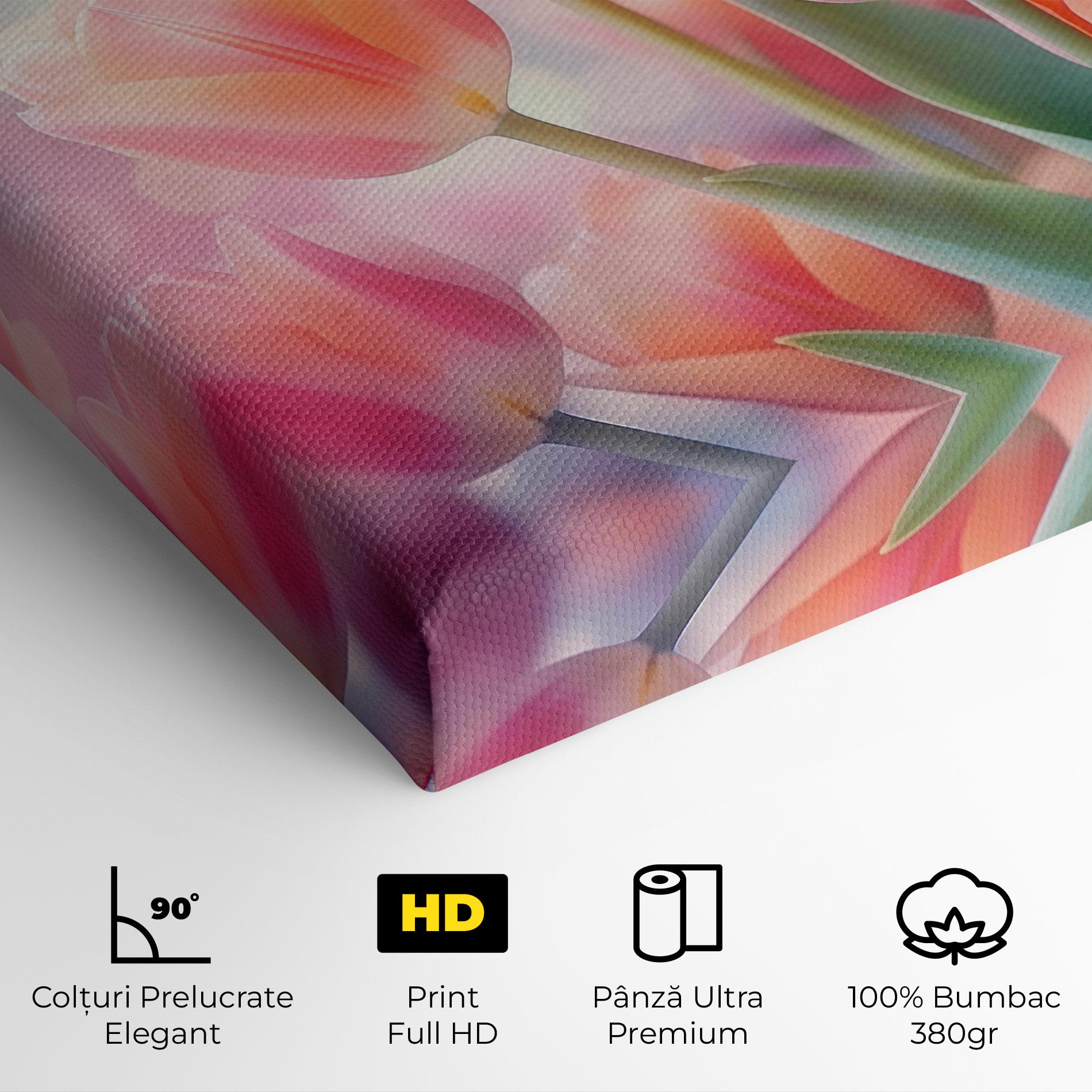 Tablou Canvas Dreamy Tulips mockup 4