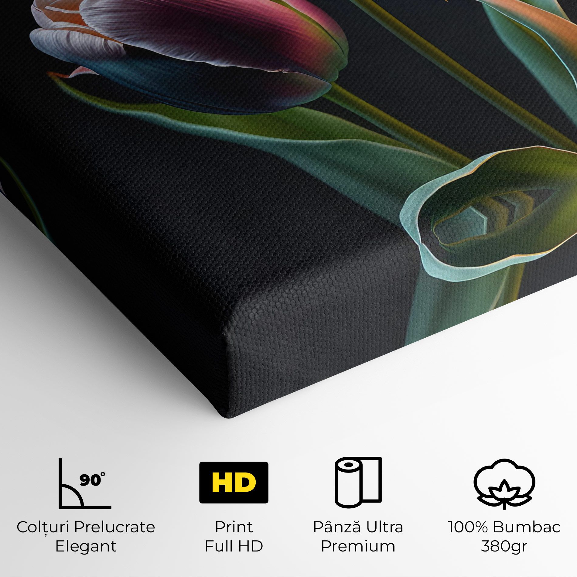 Light Purple Tulips mockup 4