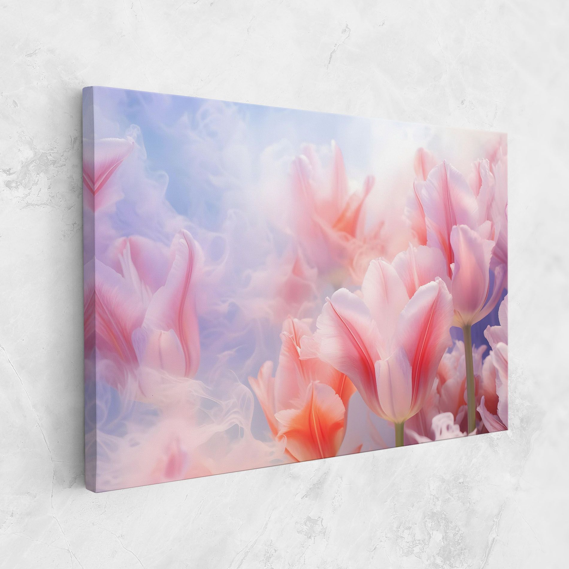 Dreamy Pink Tulips mockup 1