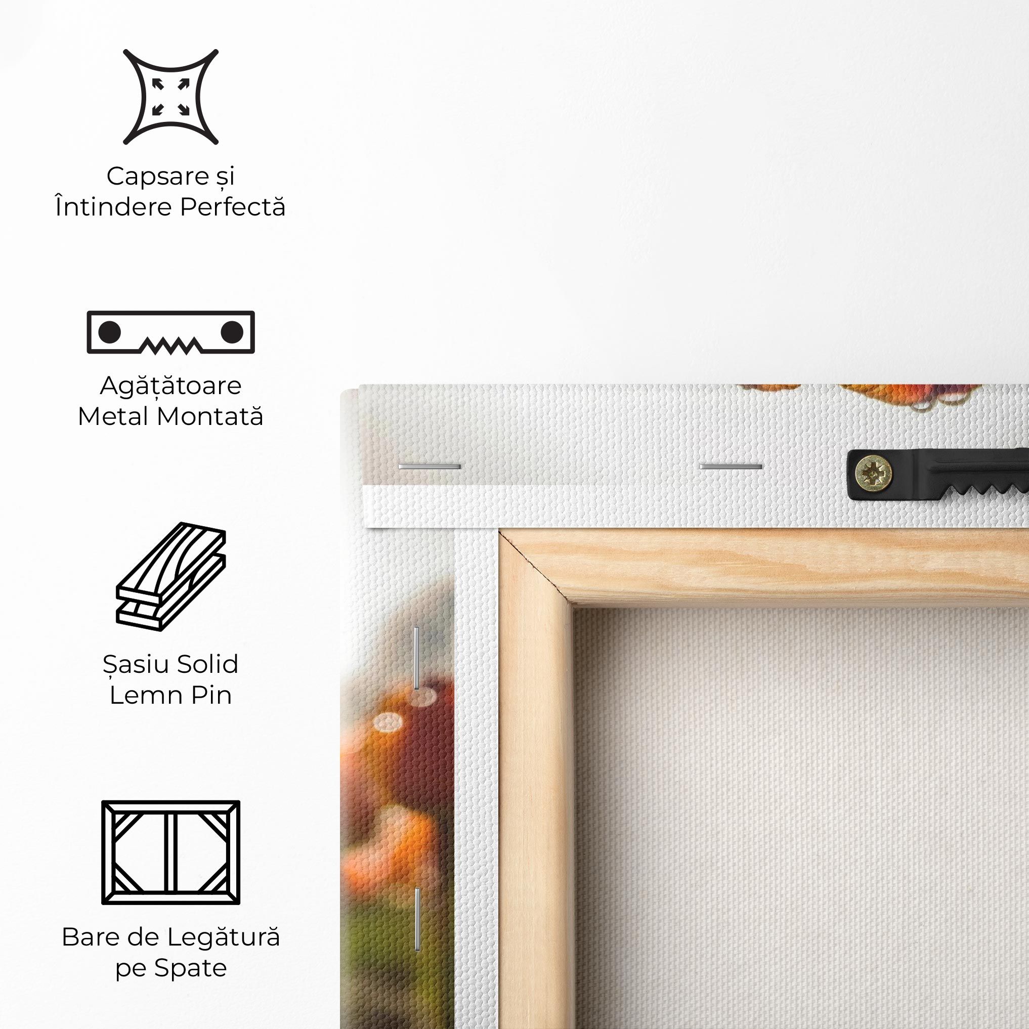 Orange Tulips After Rain mockup 5