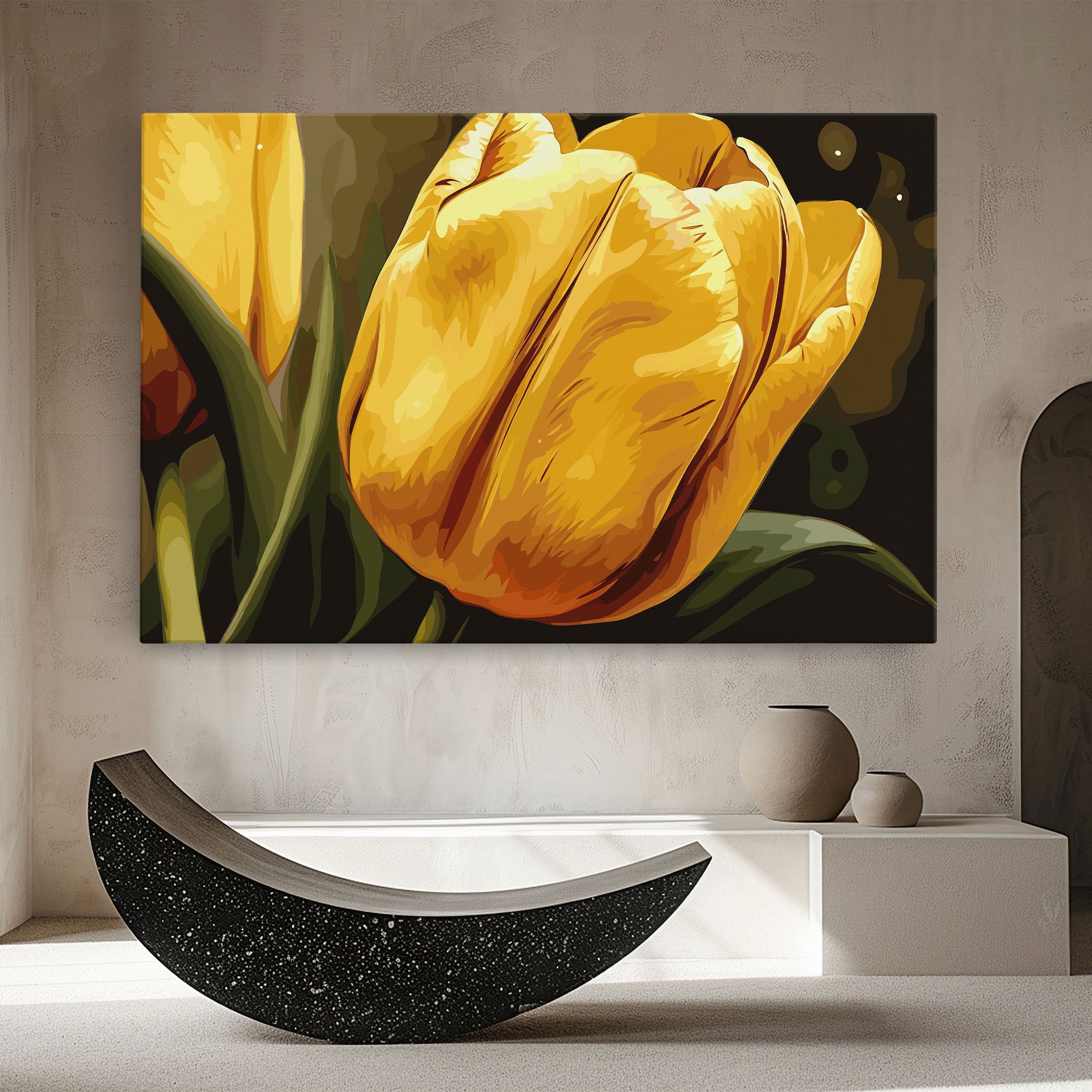 Big Yellow Tulip mockup 8