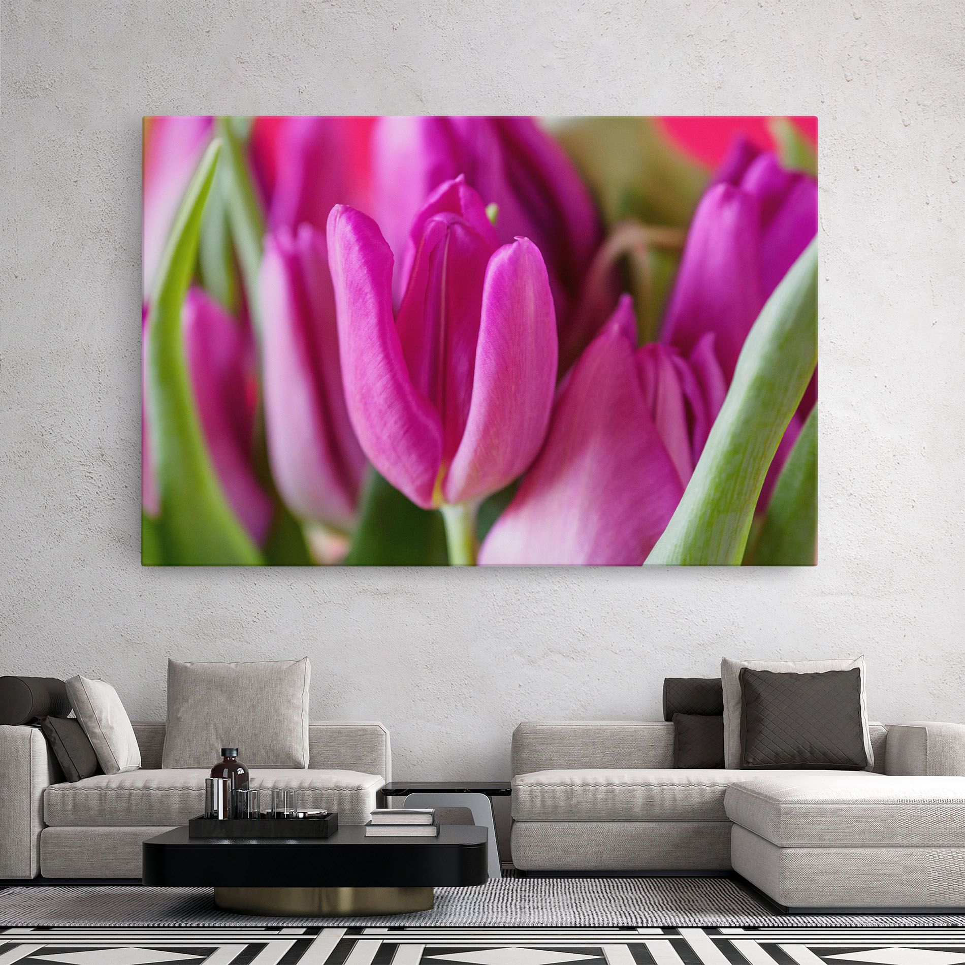 Purple Tulip Close Up mockup 2