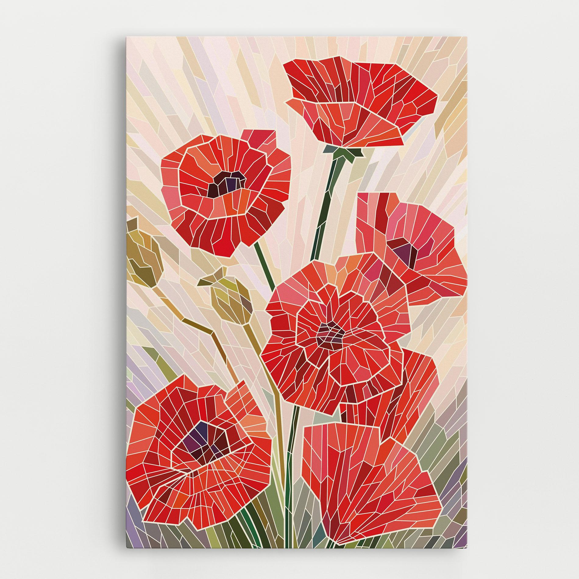 Tablou Canvas Poppy Glass mockup 0