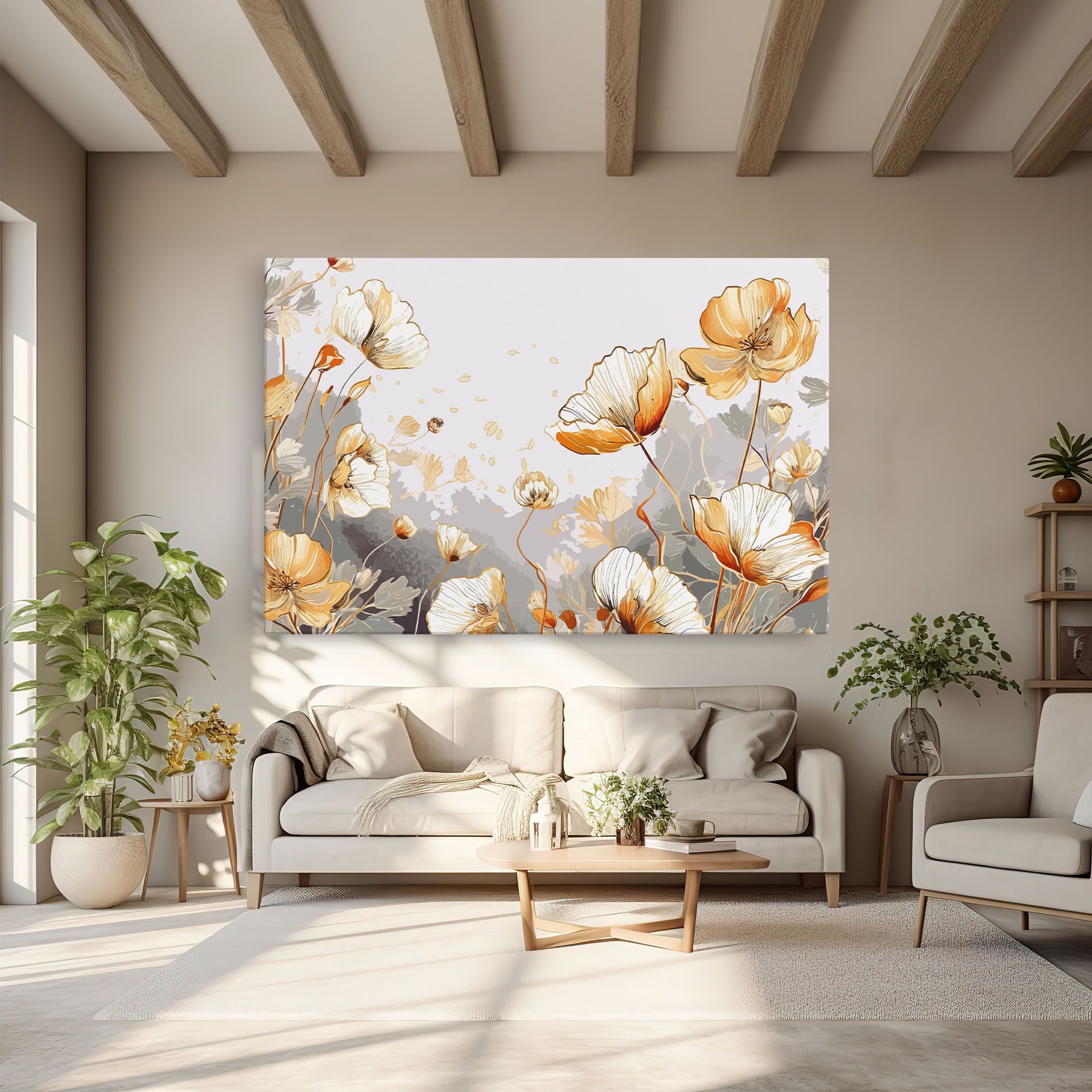 Gold Poppies mockup 6