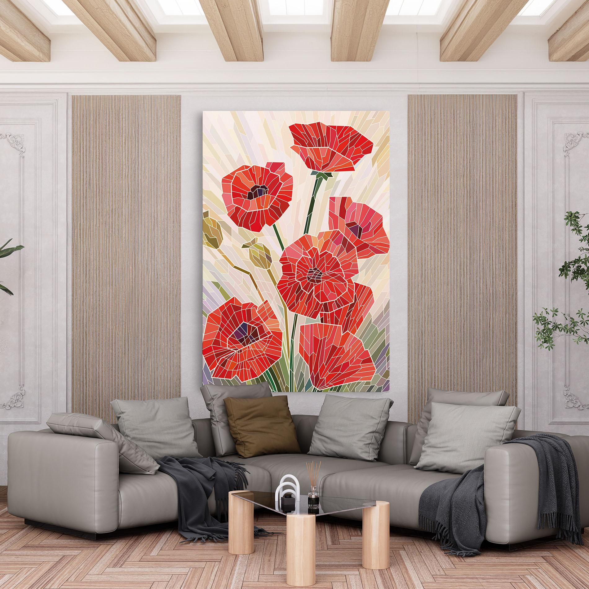 Tablou Canvas Poppy Glass mockup 6