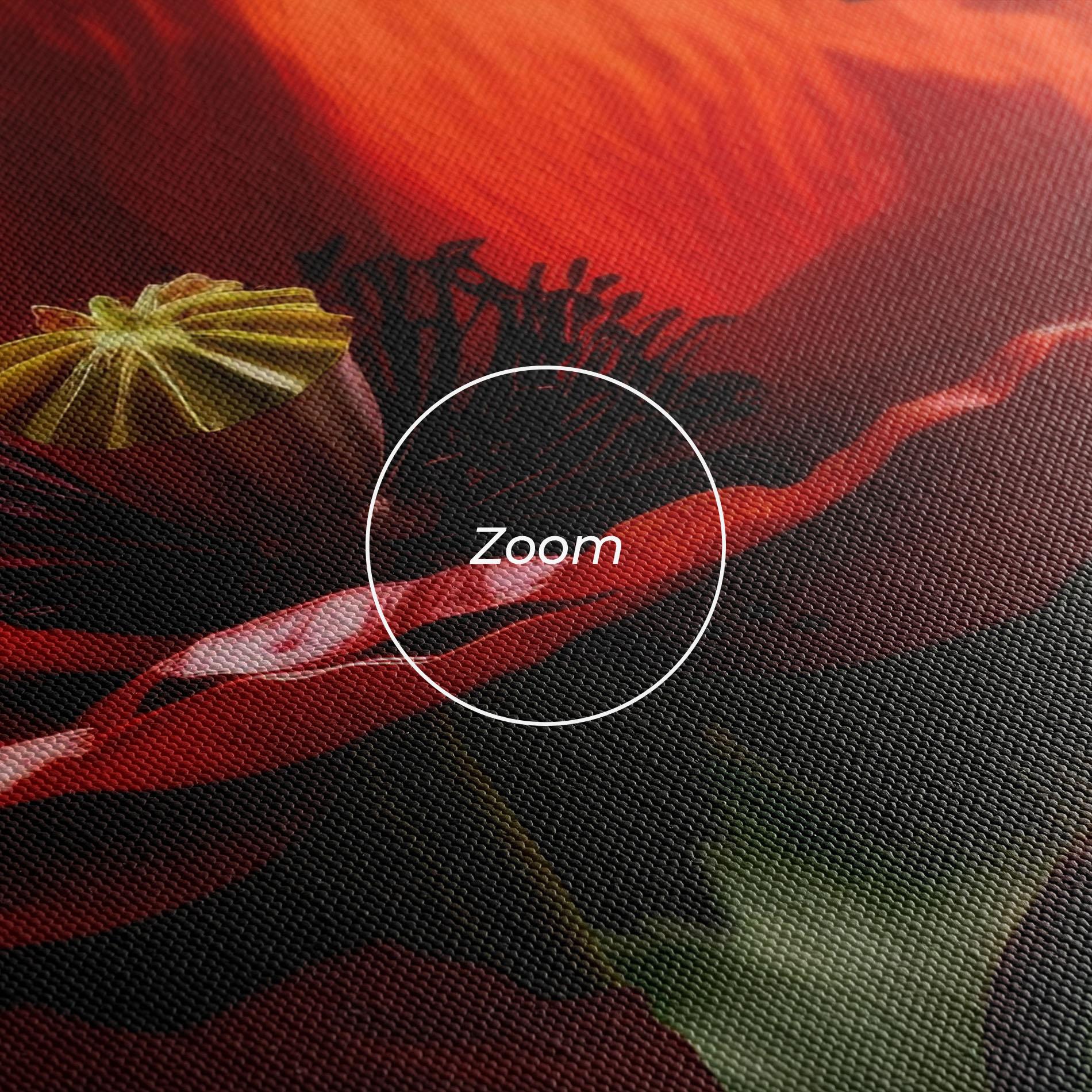 Tablou Canvas 3 Pretty Poppies mockup 3