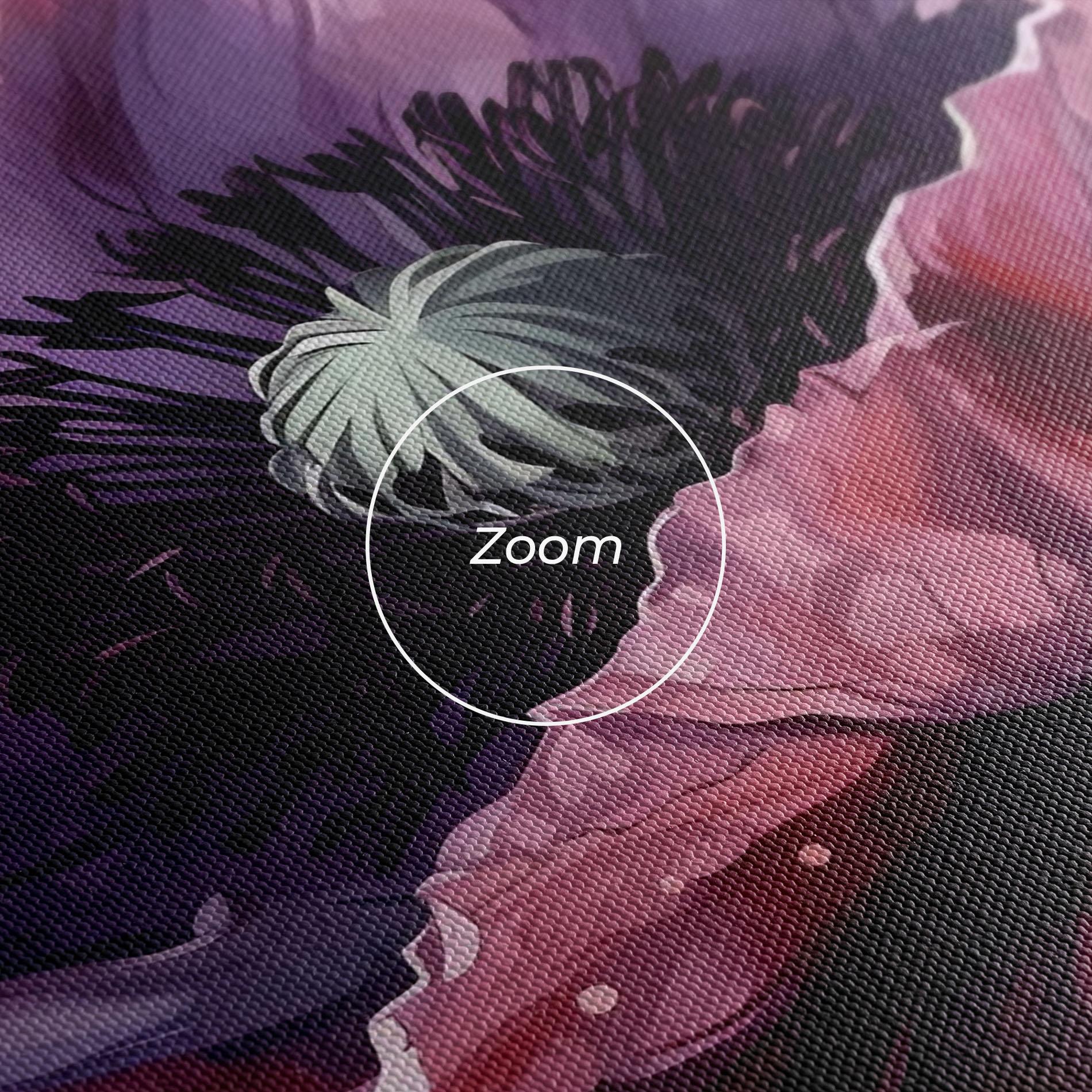 Tablou Canvas Light Purple Poppy mockup 3