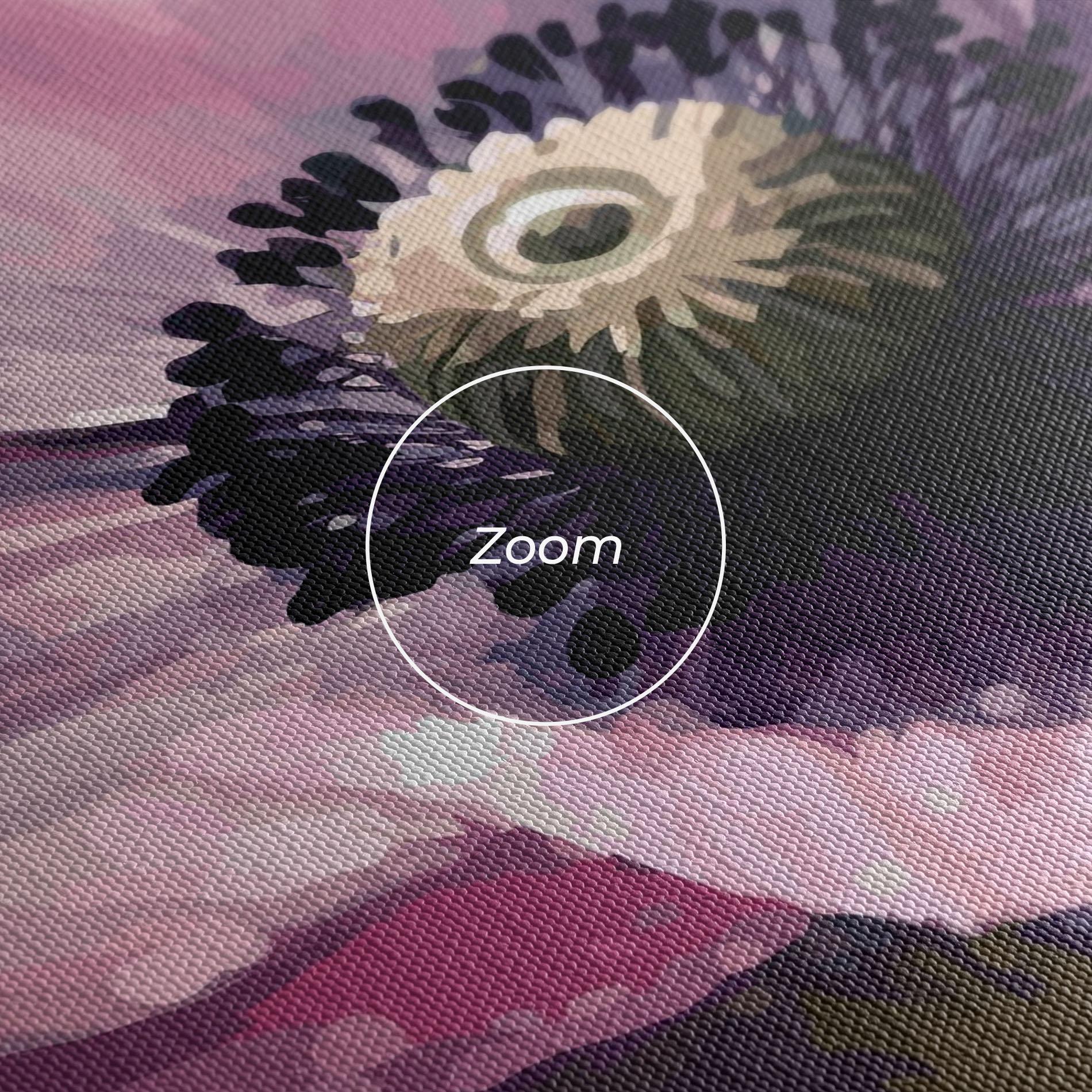 Tablou Canvas Pretty Pink Poppy mockup 3