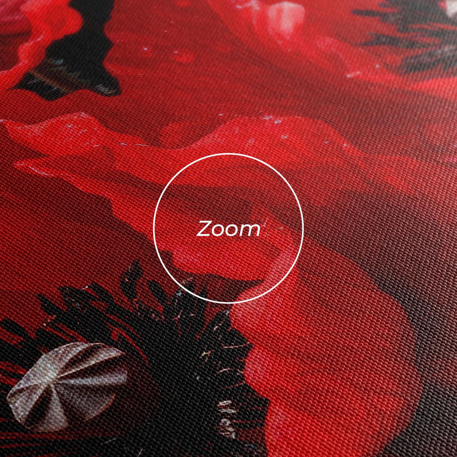Tablou Canvas Red Poppy mockup 3