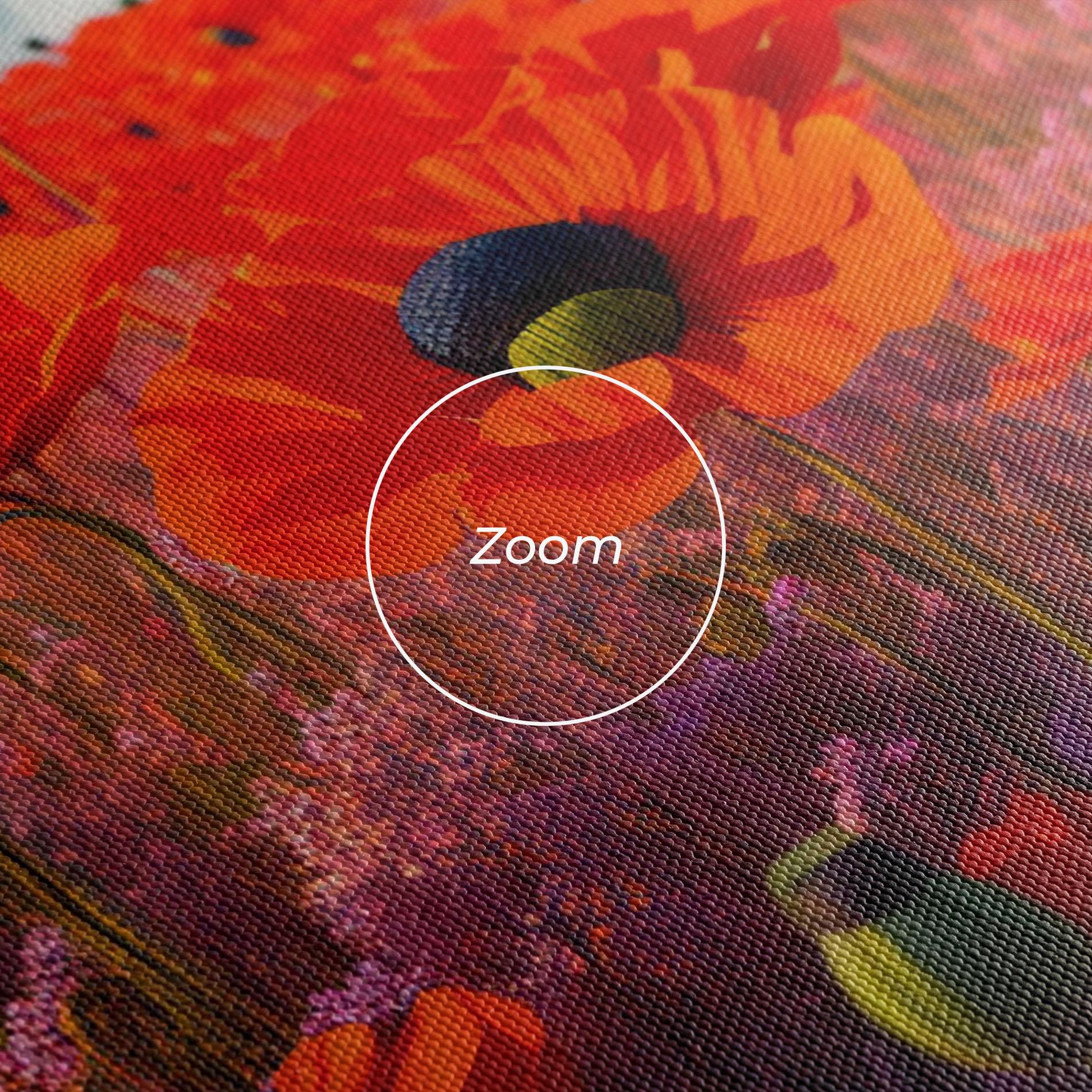 Tablou Canvas Wild Poppies mockup 3