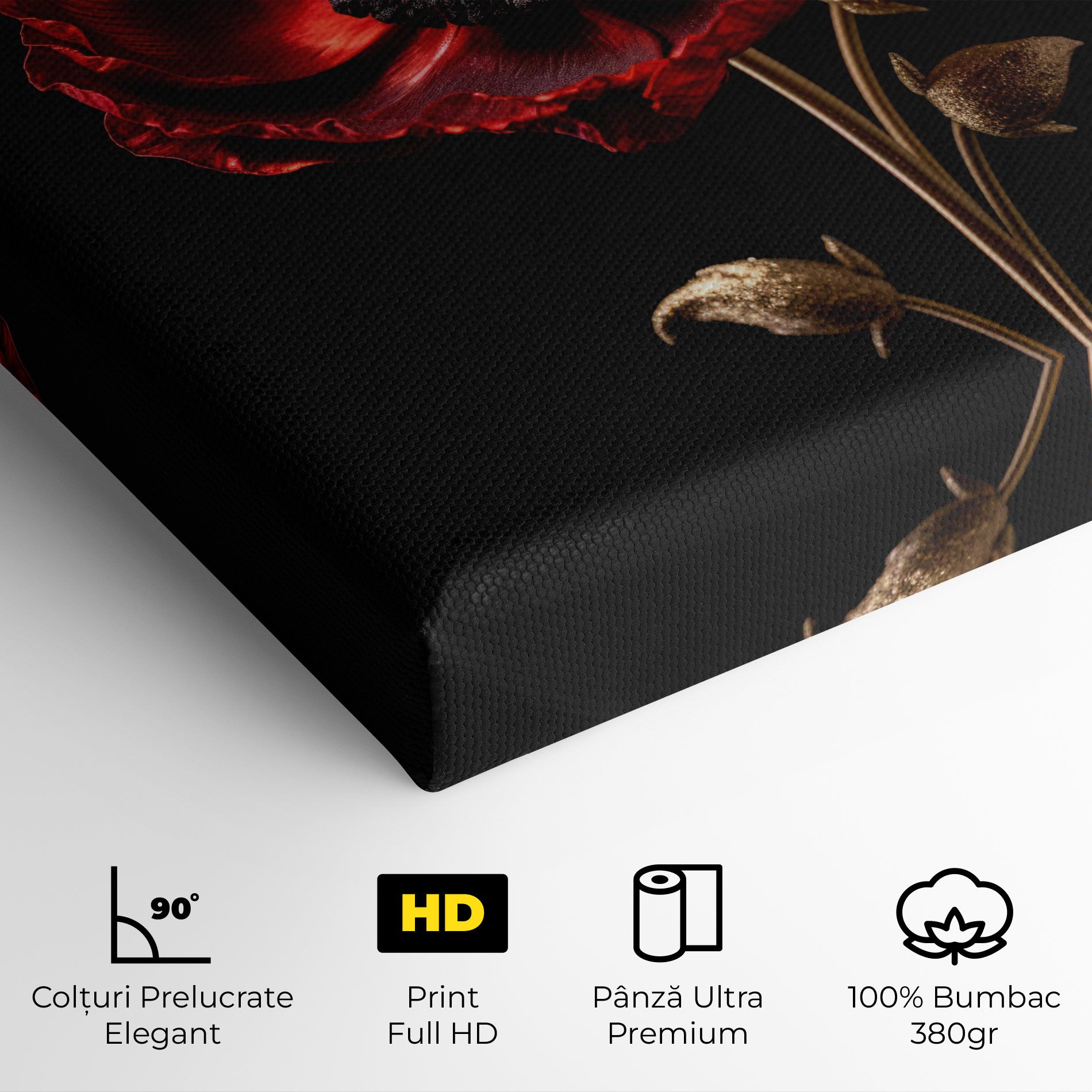 Dark Red Poppy mockup 4