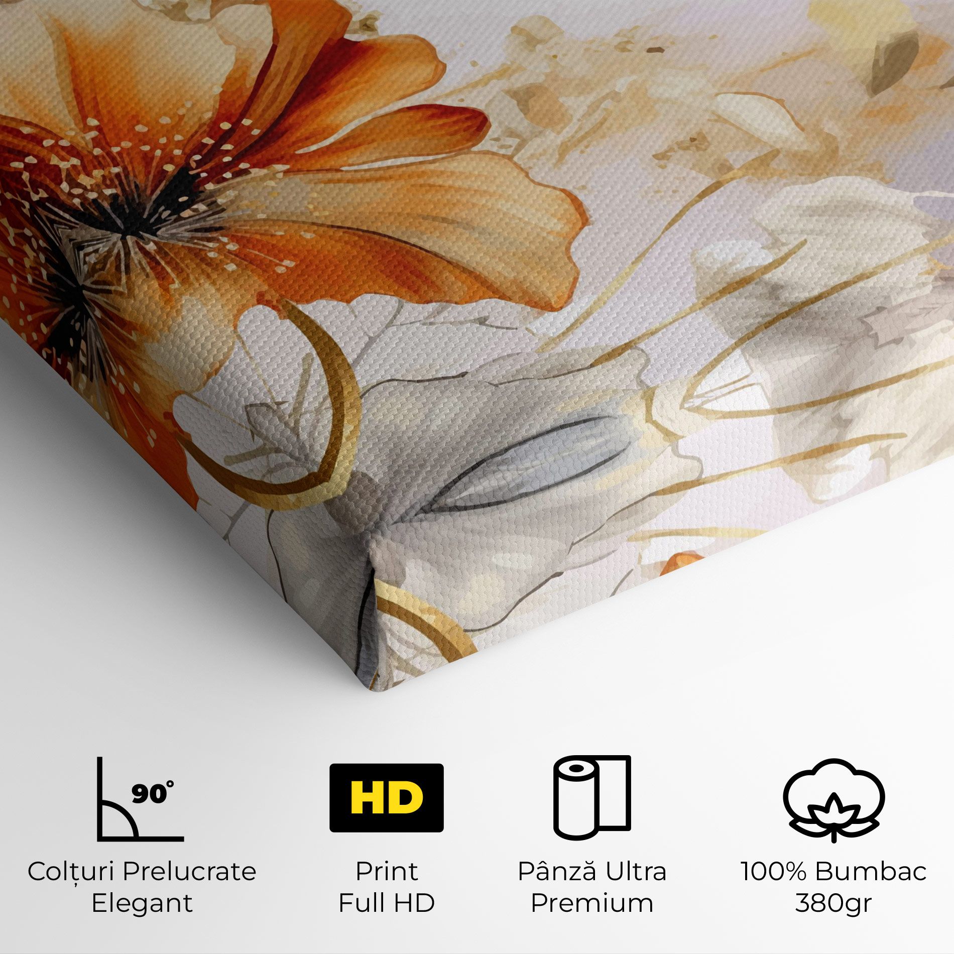 Gold Orange Poppy mockup 4