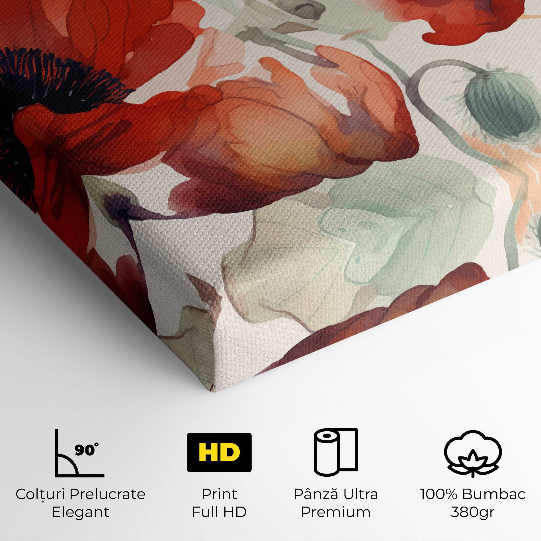 Poppy Red Cream mockup 4