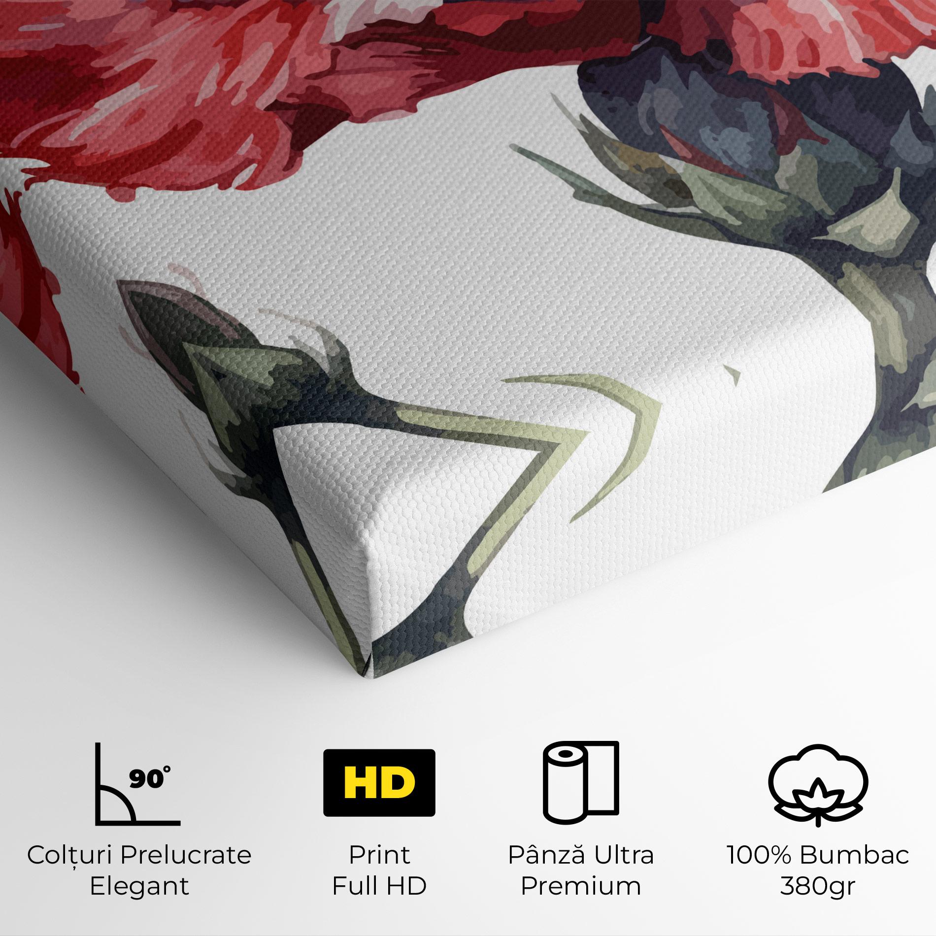 Tablou Canvas Pretty Poppy mockup 4
