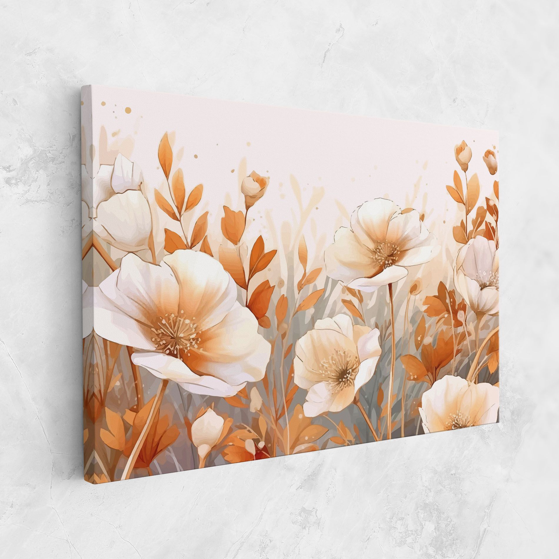 Orange Cream Poppy mockup 1