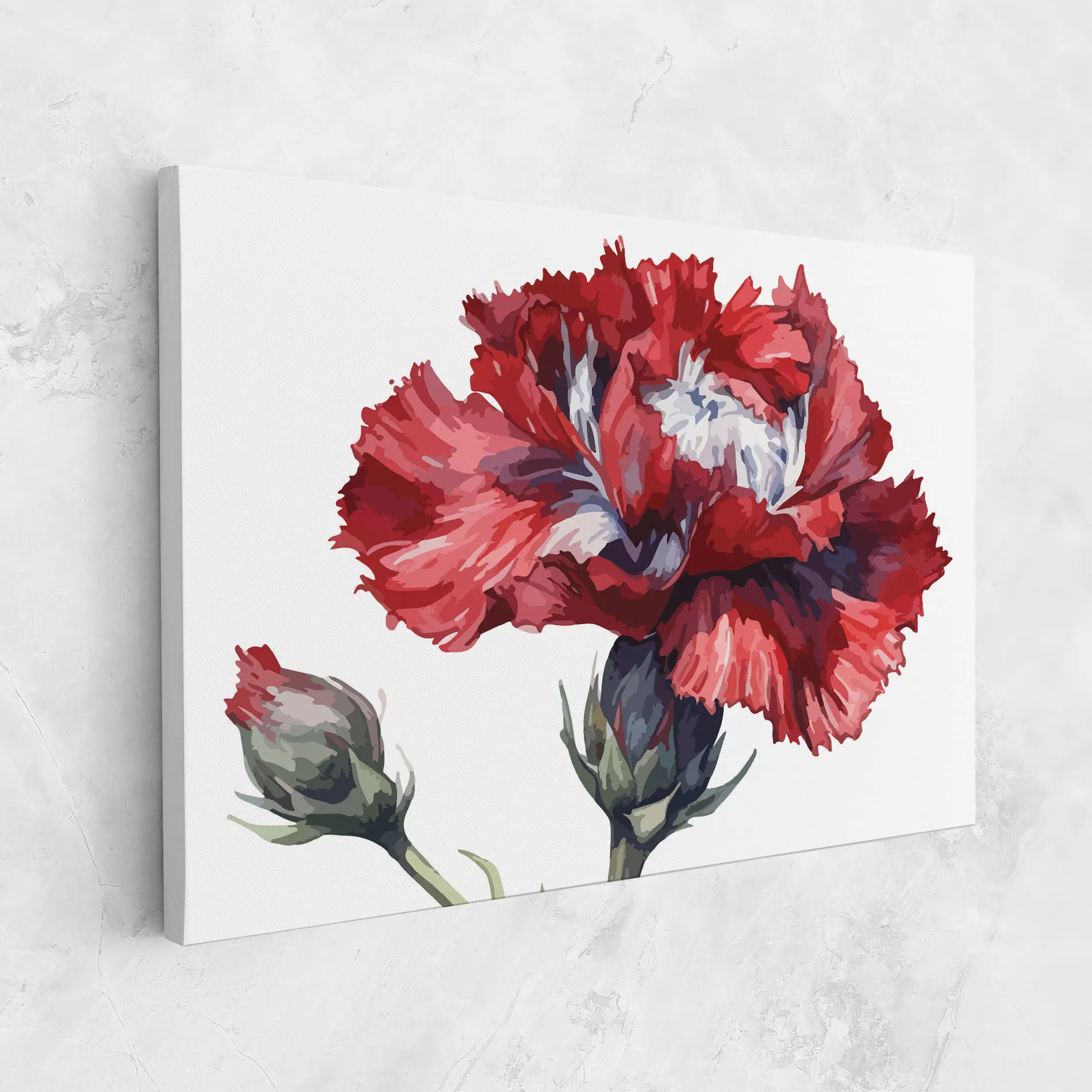 Tablou Canvas Pretty Poppy mockup 1