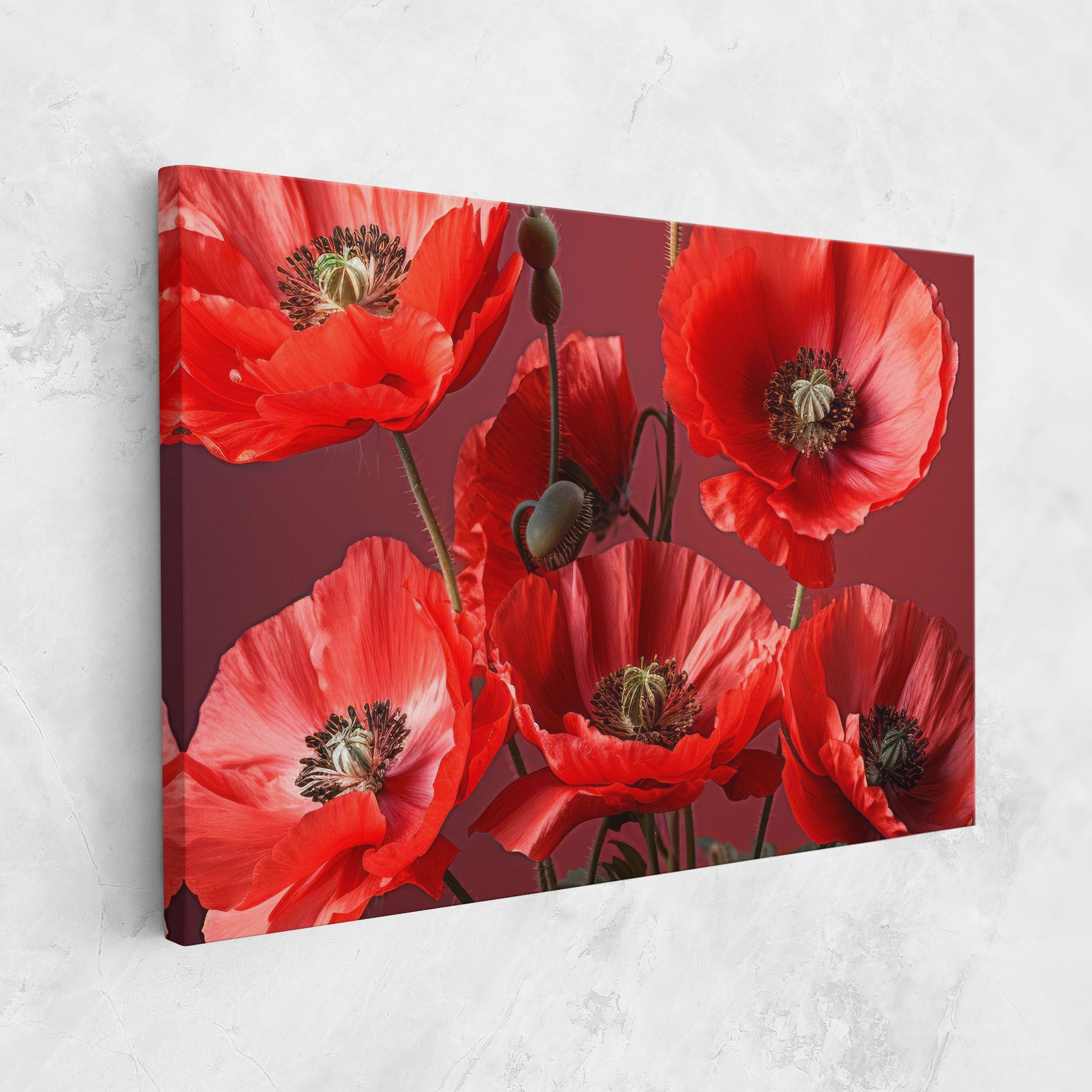 Red Poppies mockup 1