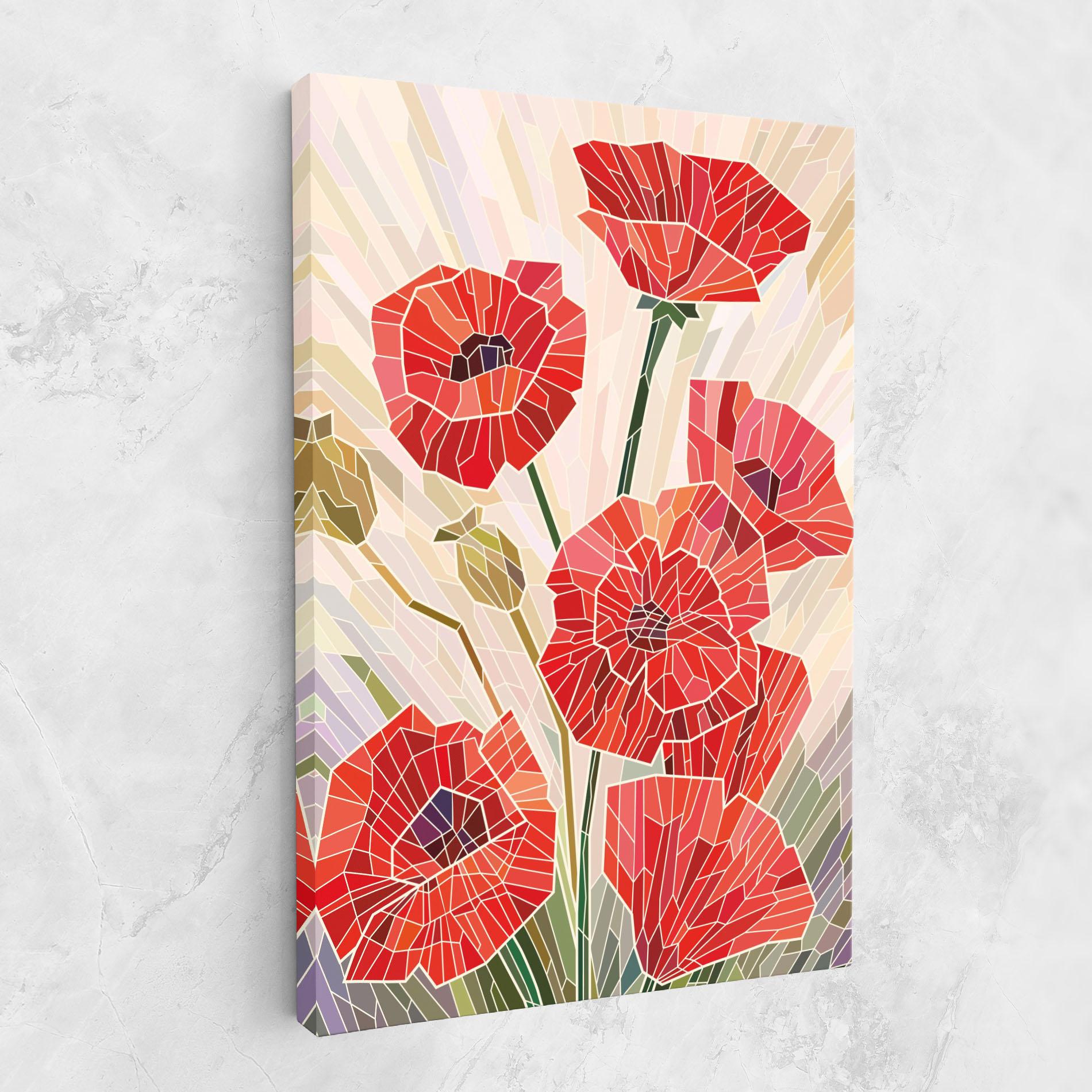Tablou Canvas Poppy Glass mockup 1