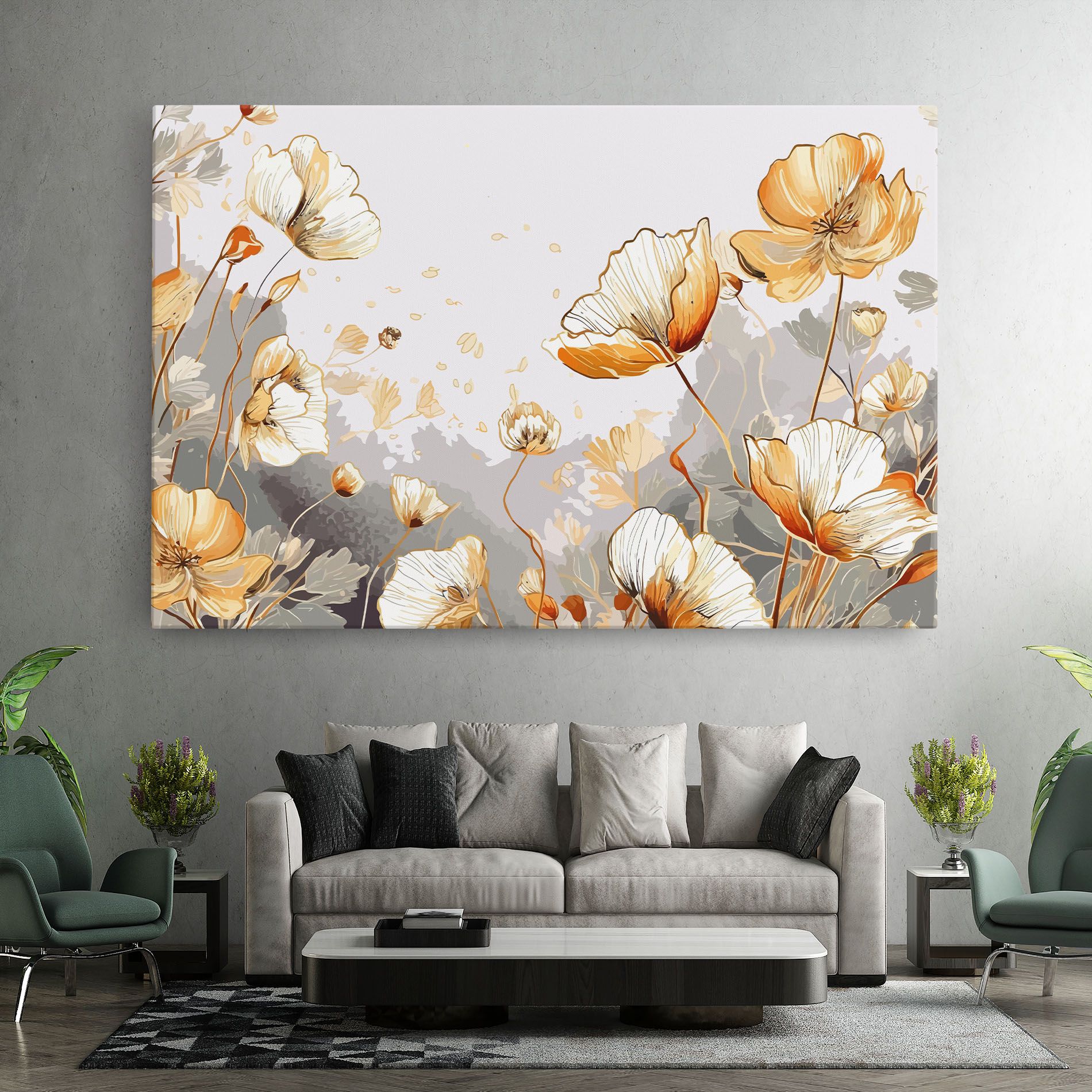 Gold Poppies mockup 7