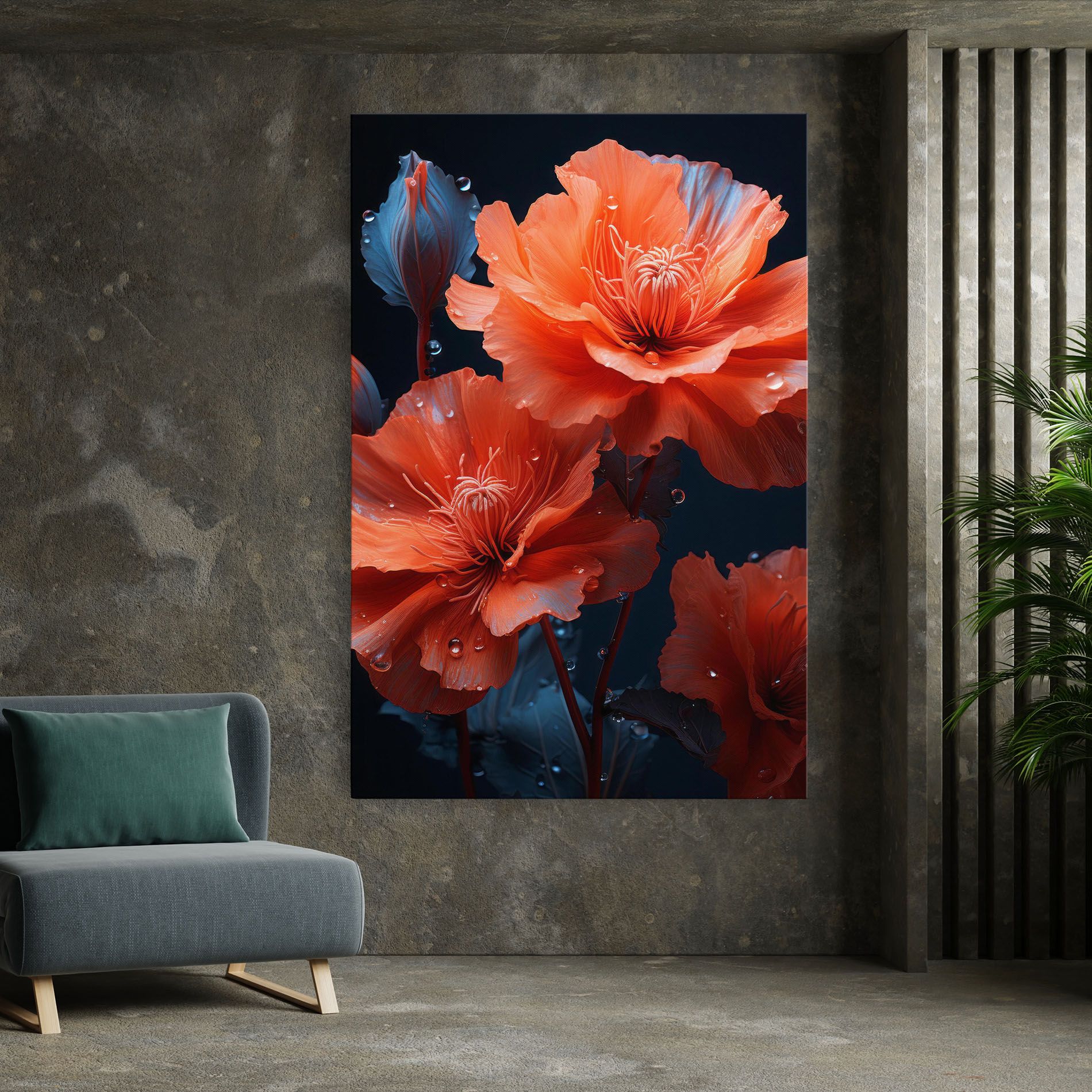 Orange Poppy mockup 7