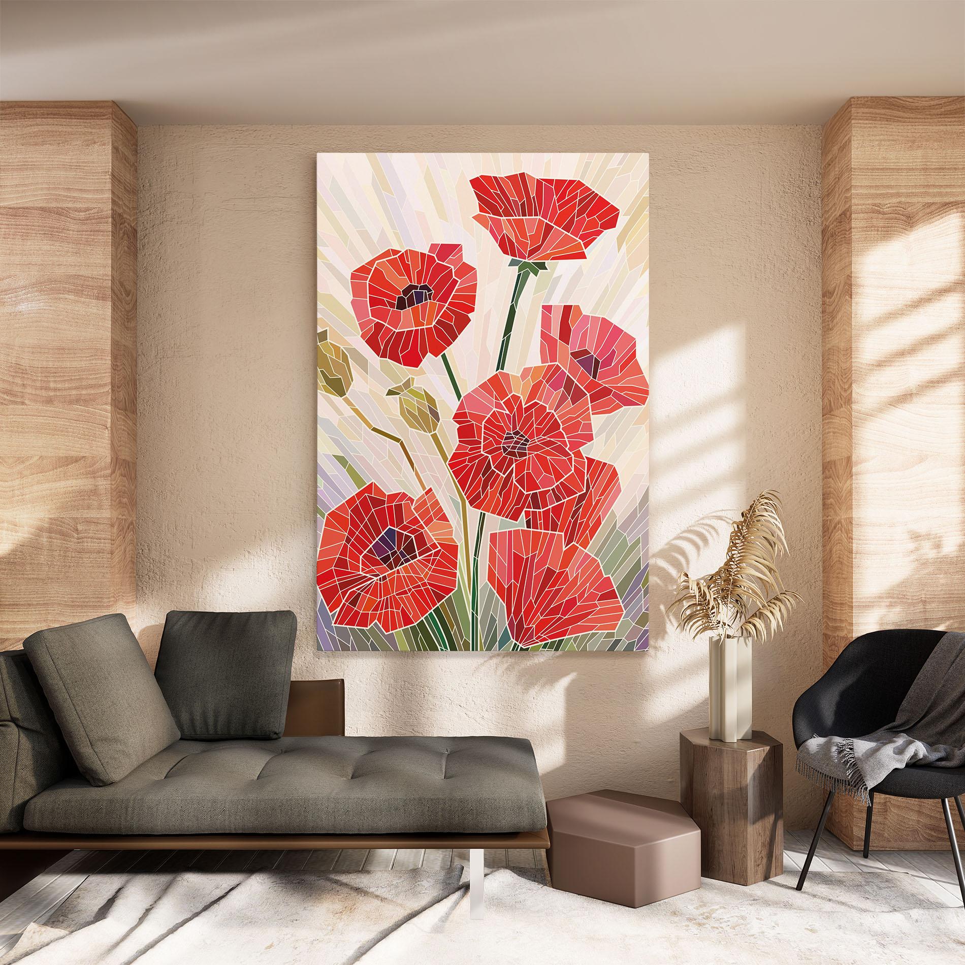 Tablou Canvas Poppy Glass mockup 8