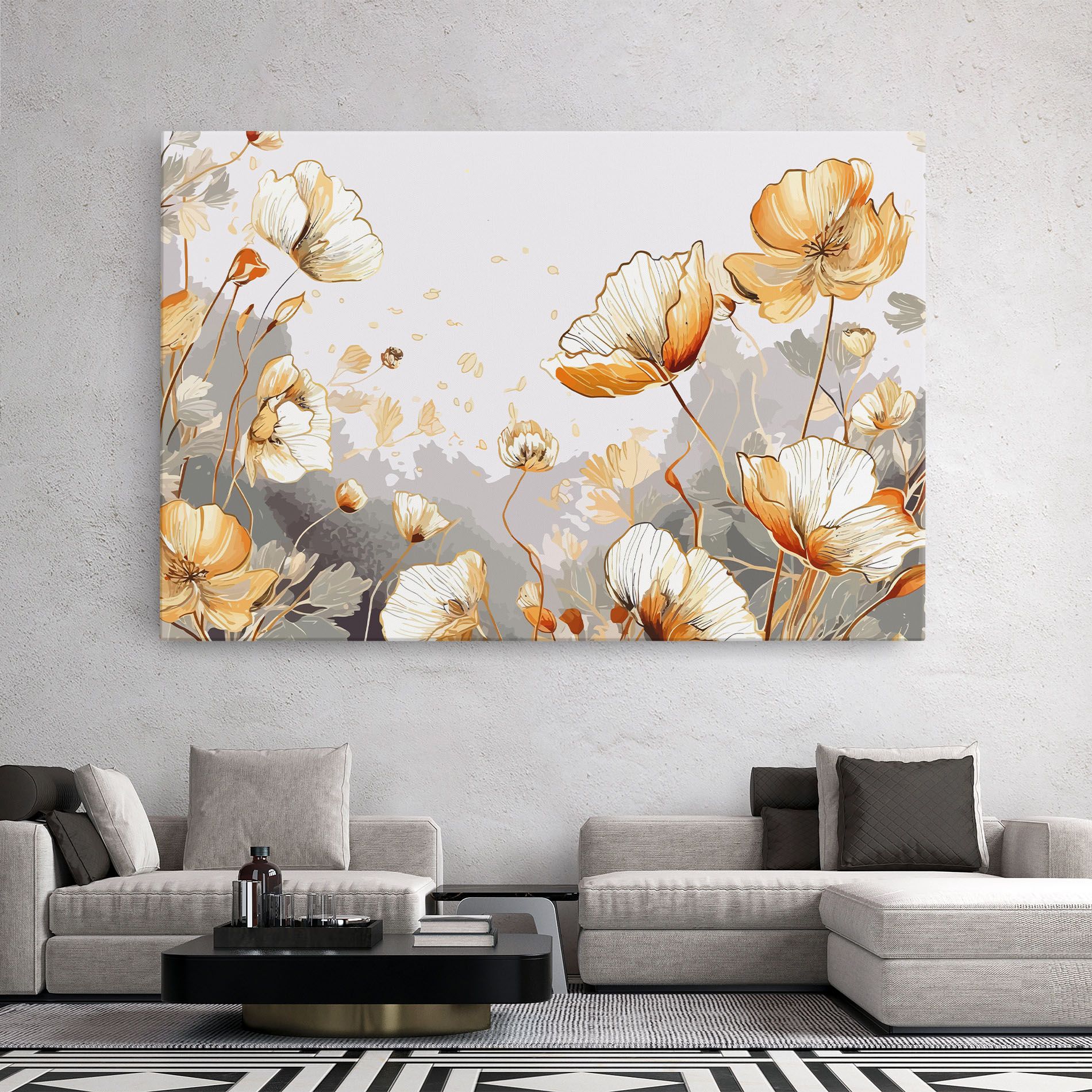 Gold Poppies mockup 2