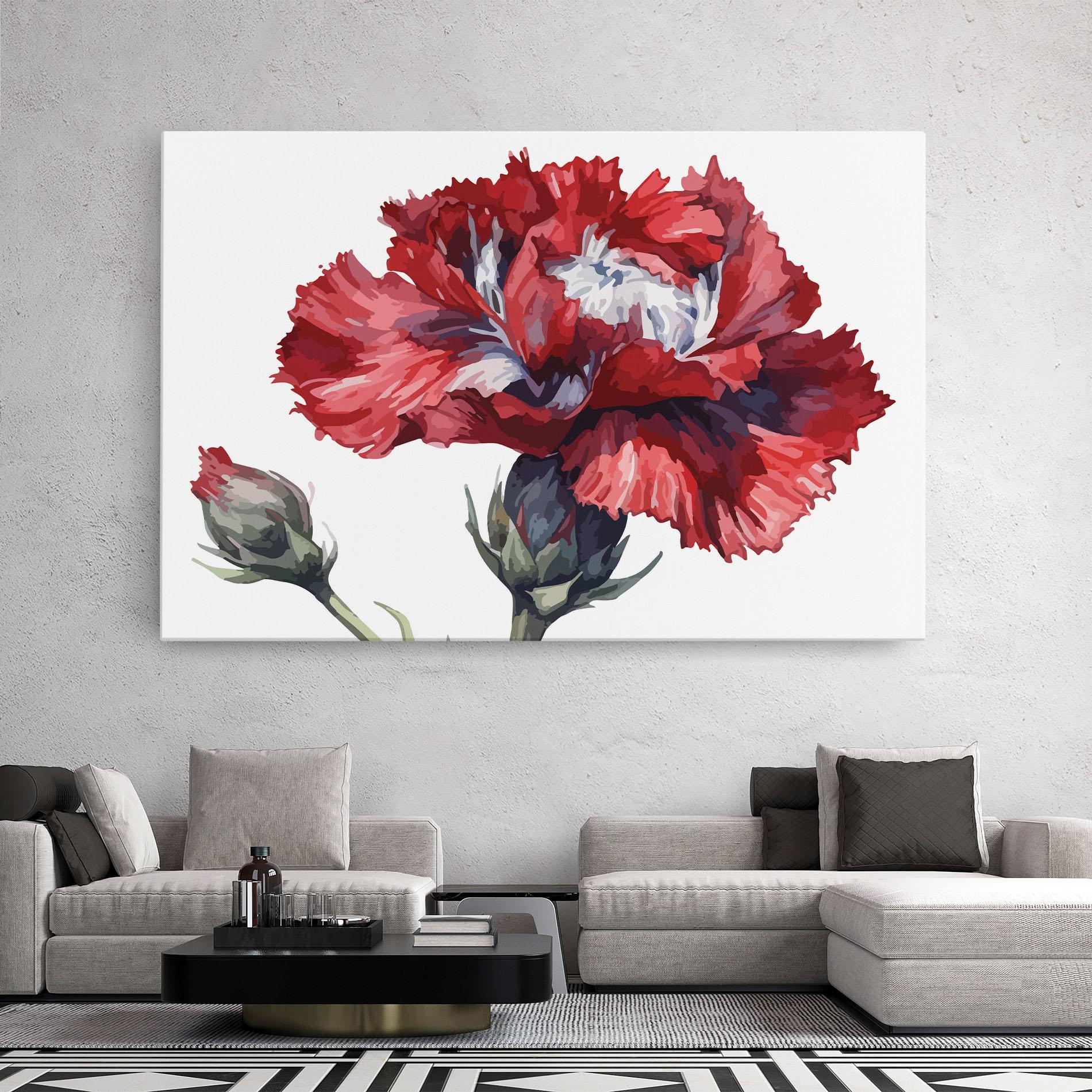 Tablou Canvas Pretty Poppy mockup 2