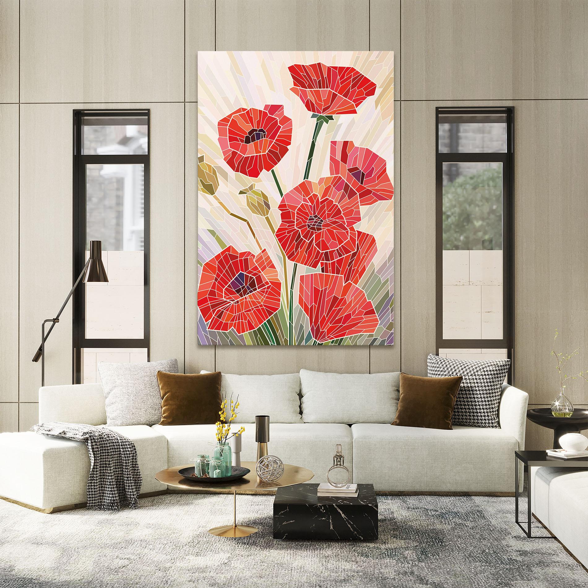 Tablou Canvas Poppy Glass mockup 2