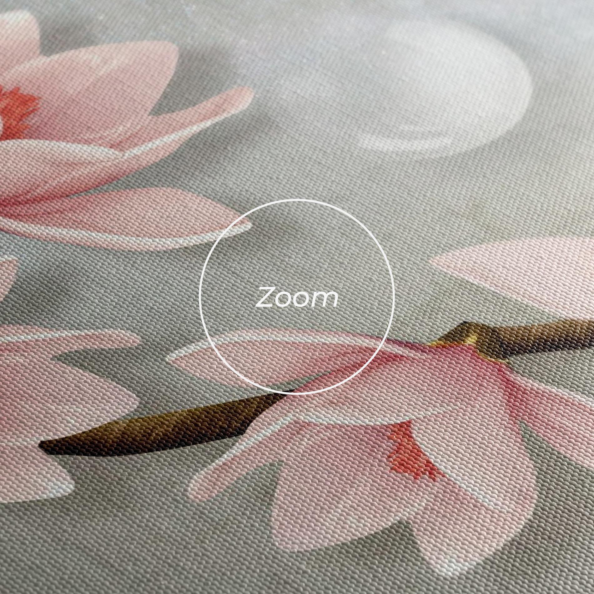Tablou Canvas Pink Magnolia mockup 3
