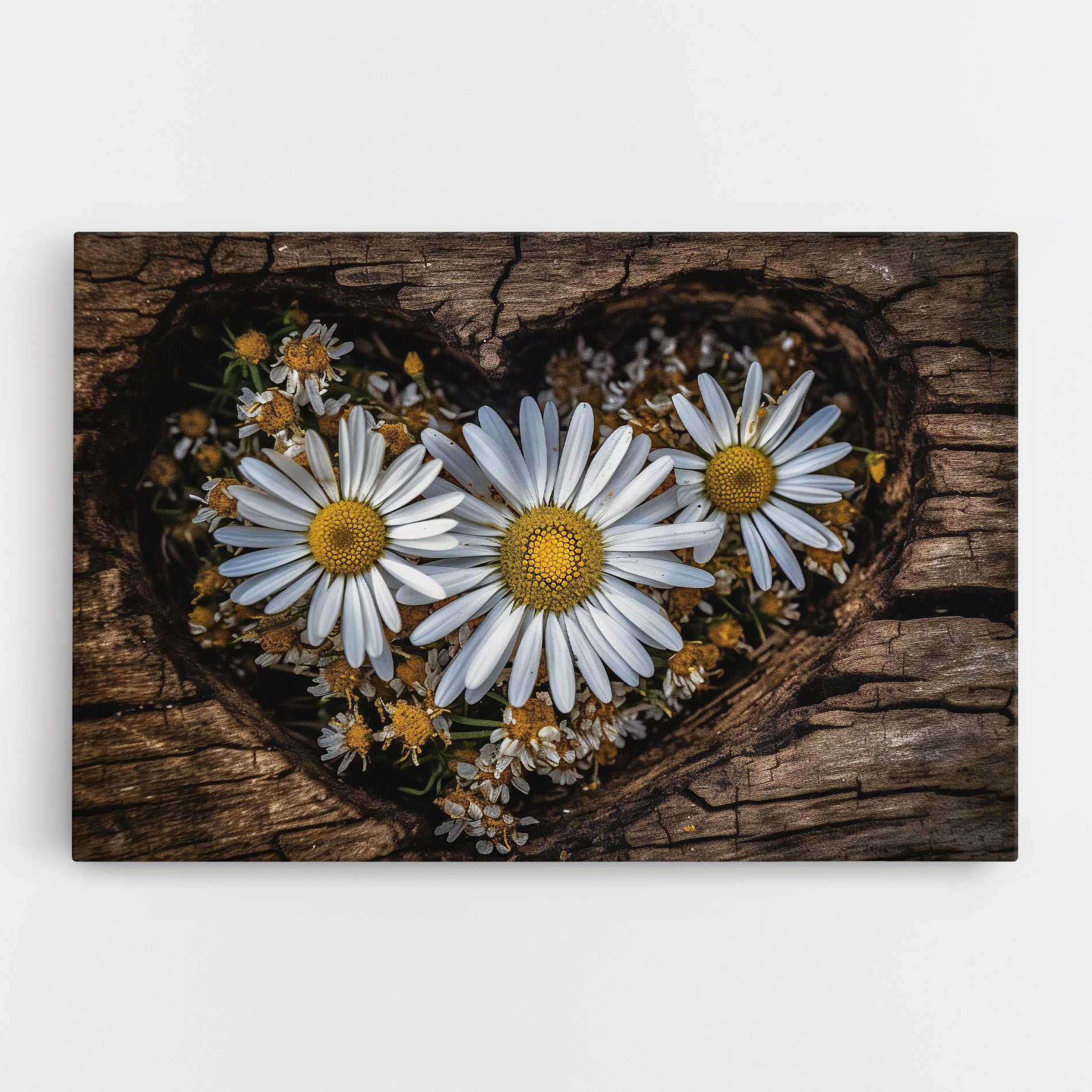 Heart Shaped Daisy mockup 0