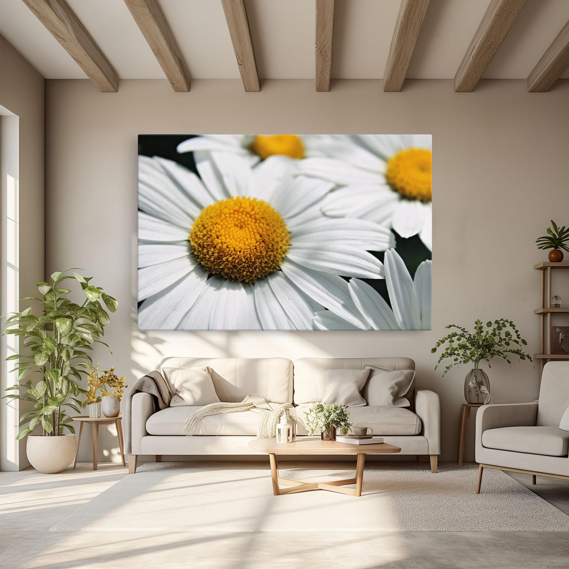 Tablou Canvas Big Daisies mockup 6