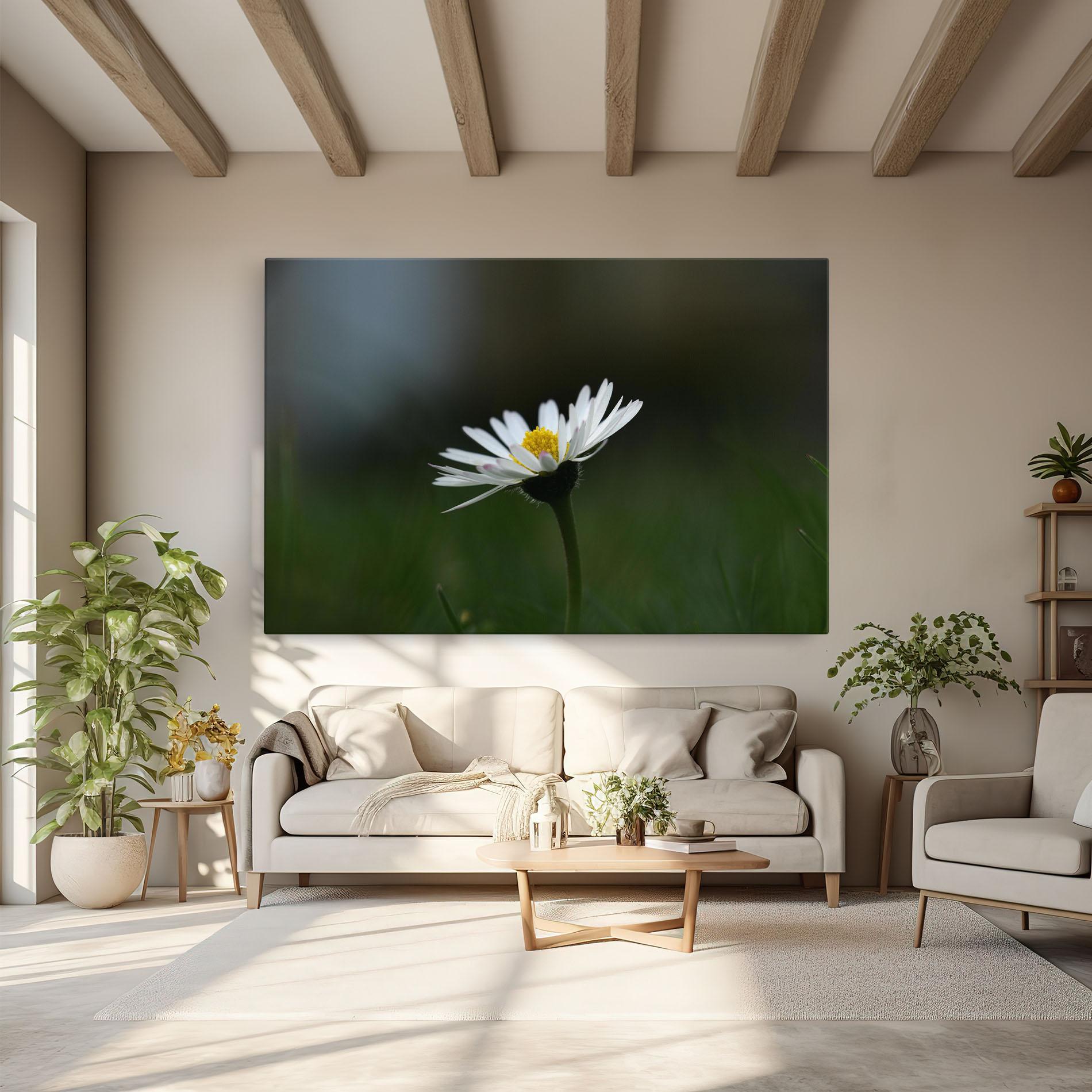 Tablou Canvas Garden Daisy mockup 6