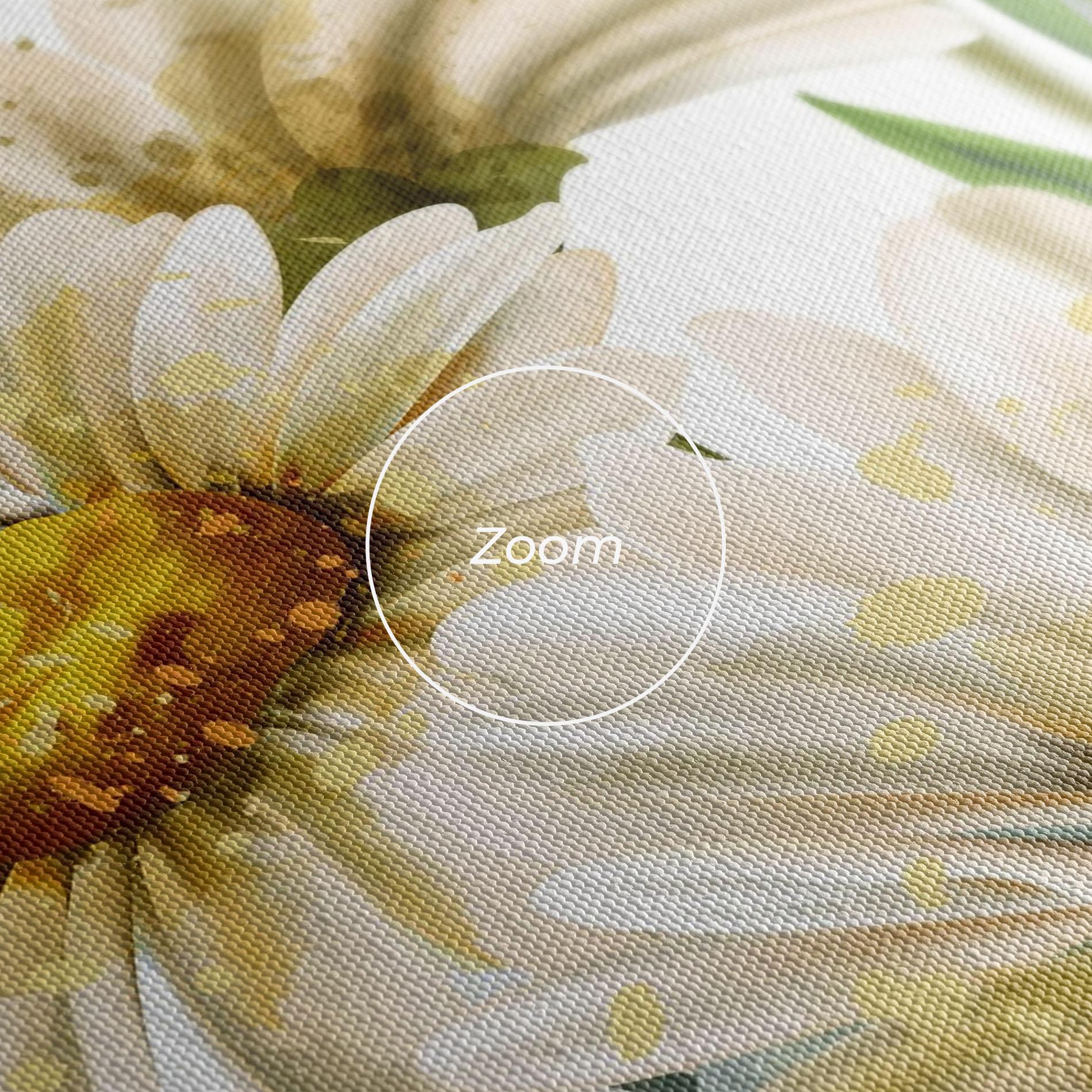 Tablou Canvas Beautiful Daisy Art mockup 3