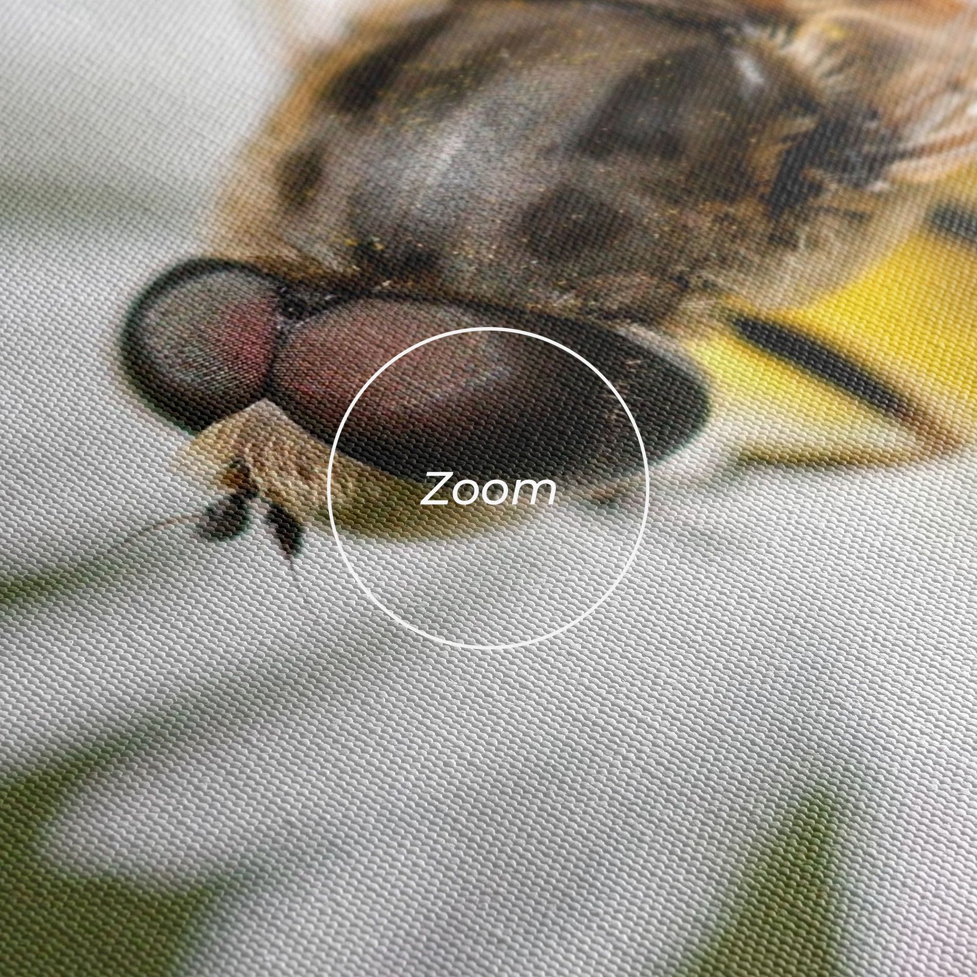 Bee On Small Daisy mockup 3