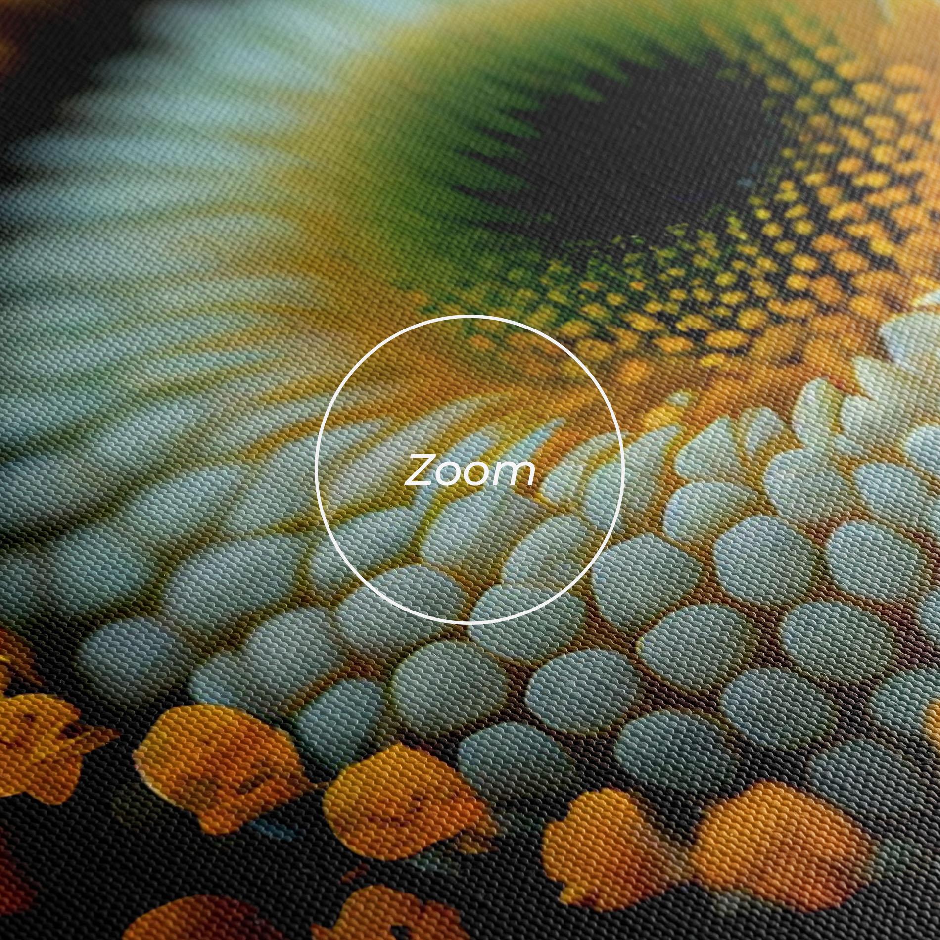 Tablou Canvas Big Blue Daisy mockup 3