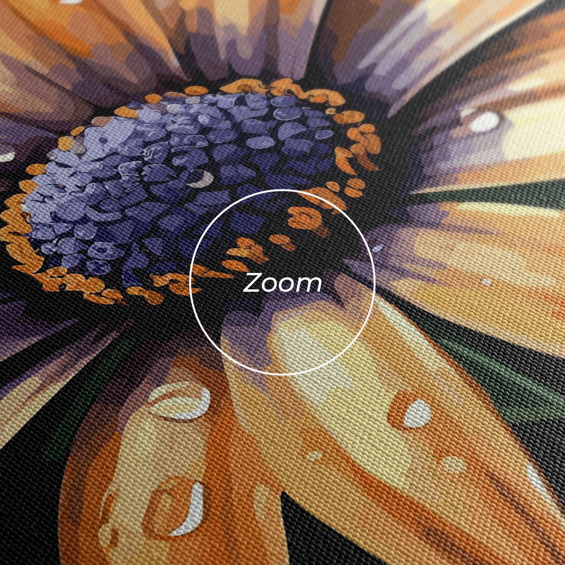 Orange Pretty Daisy mockup 3