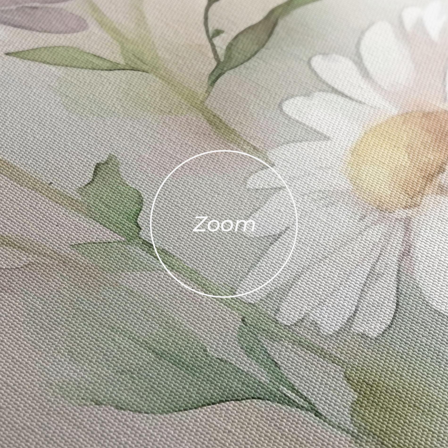 Tablou Canvas Painted Pretty Daisy mockup 3