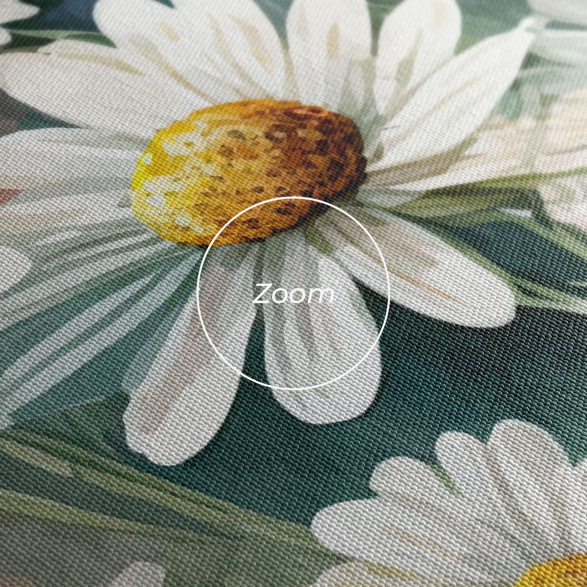 White Daisy Art mockup 3