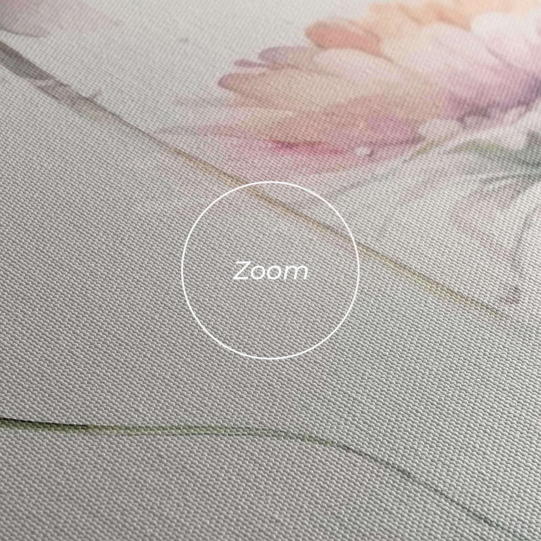 Tablou Canvas White Painted Daisy mockup 3