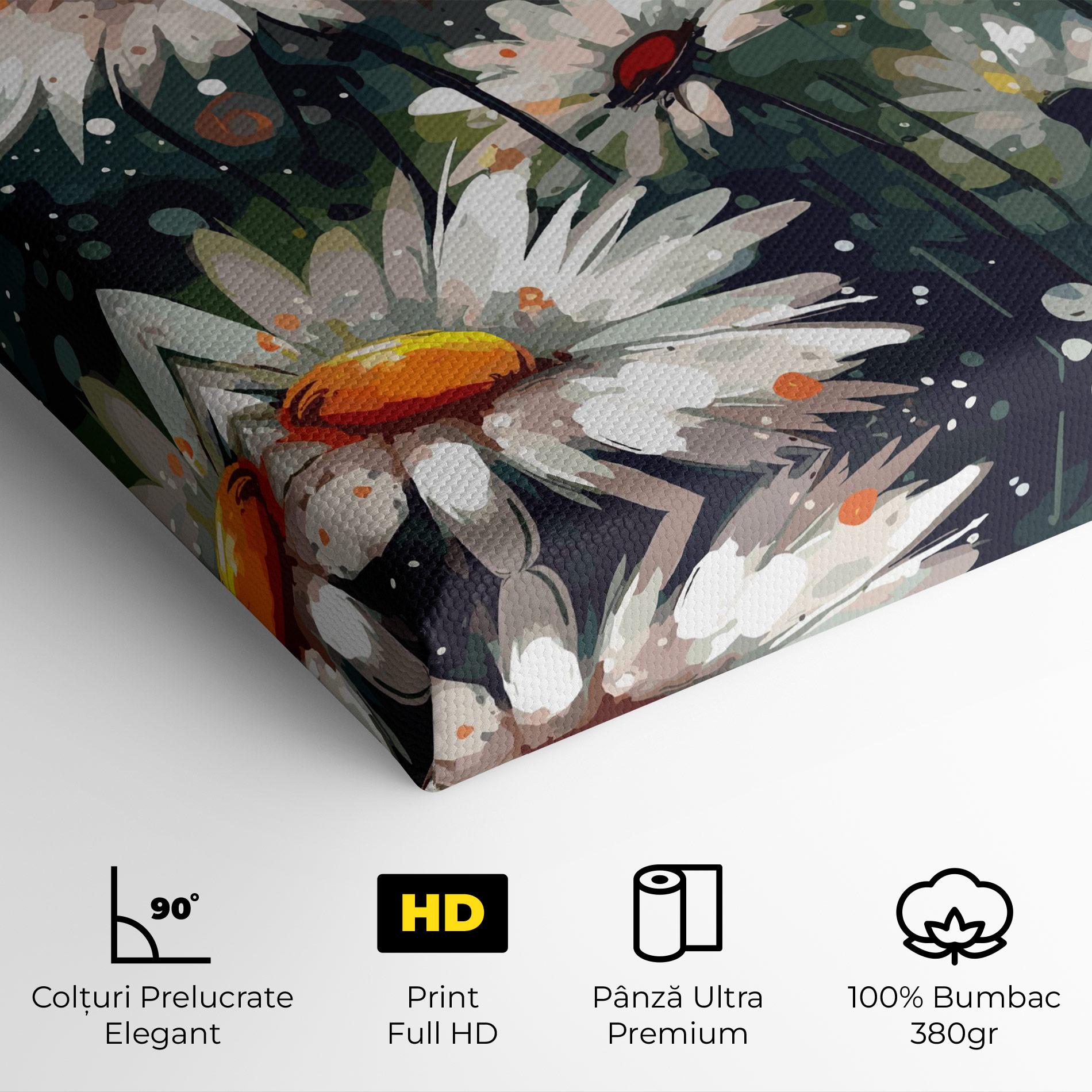 Tablou Canvas Daisy Art mockup 4