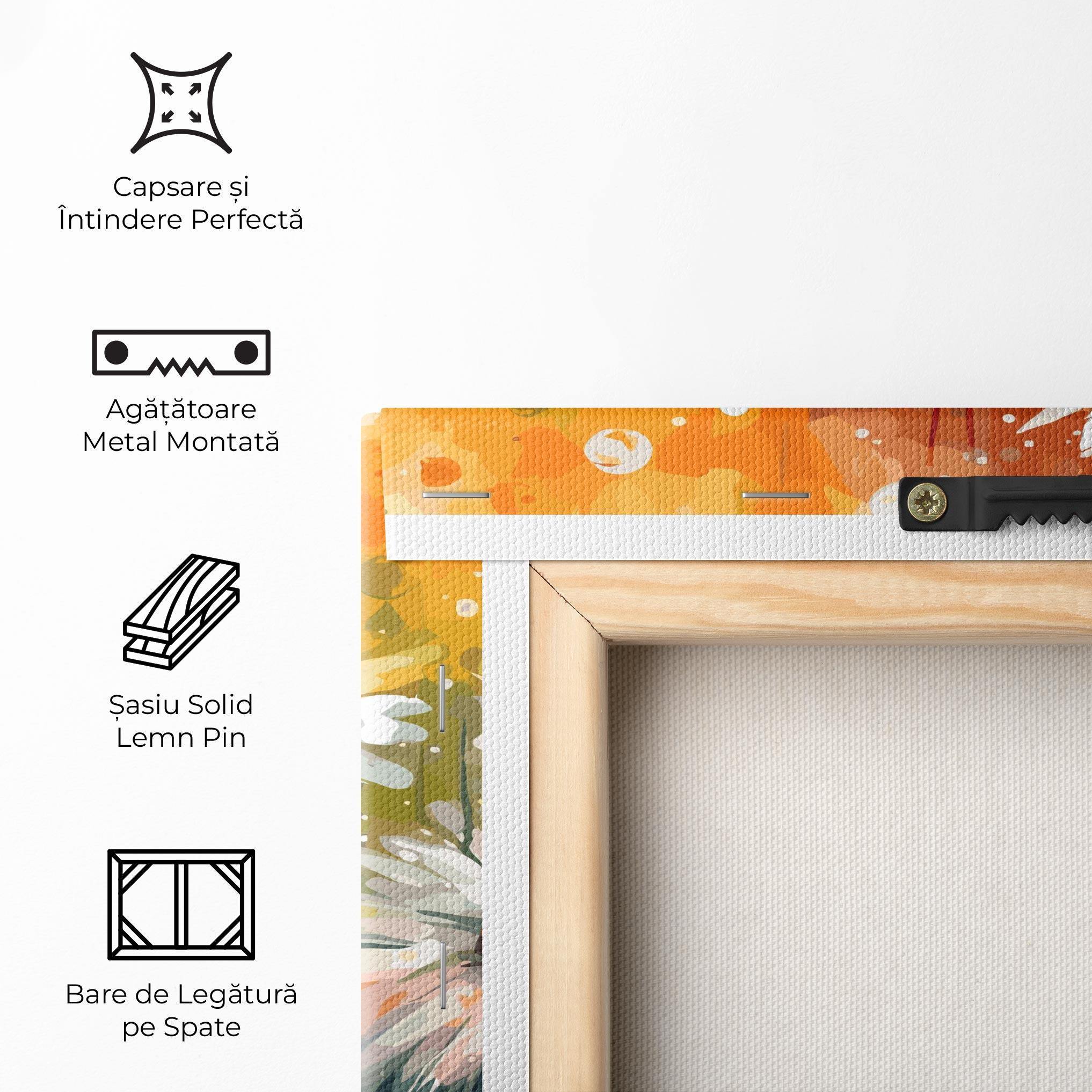 Tablou Canvas Daisy Art mockup 5